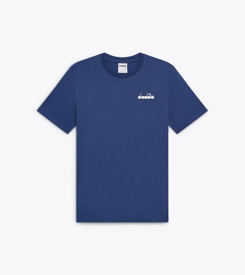 T-shirt - All-Gender T-SHIRT SS LOGO NAVY PEONY - Diadora