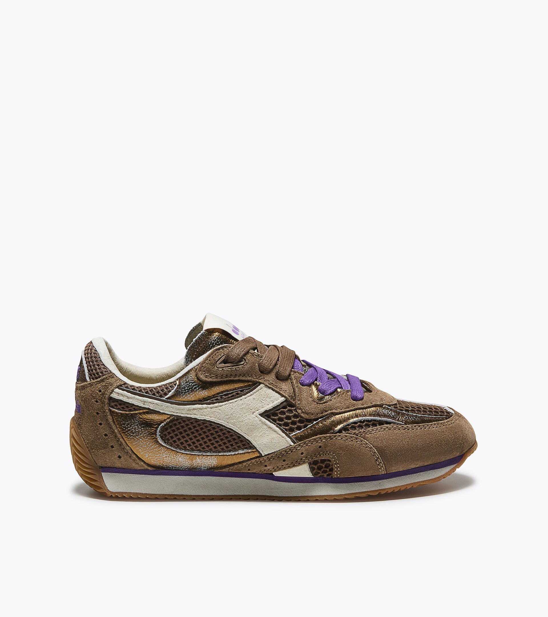 Heritage Sneaker - Low-Profile - Women&rsquo;s EQUIPE REVENGE MESH SW WN BROWN CINNAMON. - Diadora