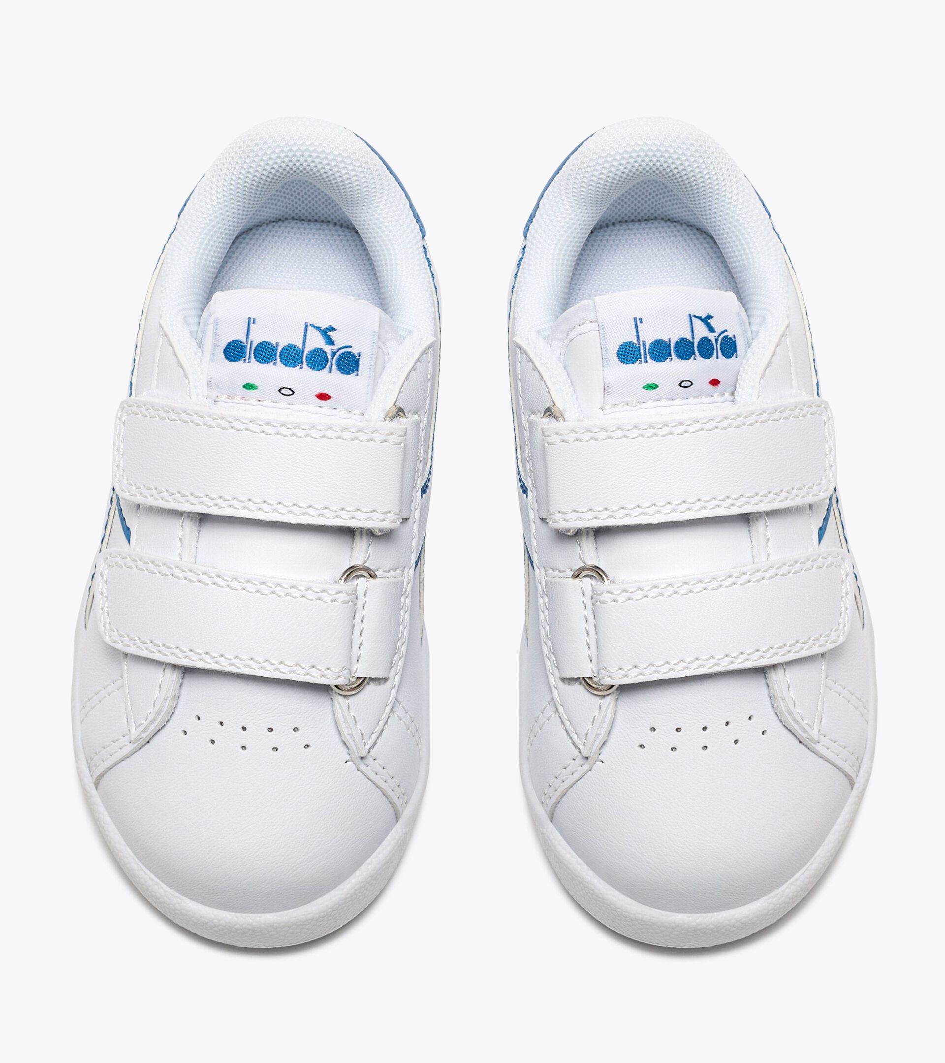 Sports shoes - Toddlers 1-4 years GAME P TD WHITE/BLUE VALLARTA - Diadora