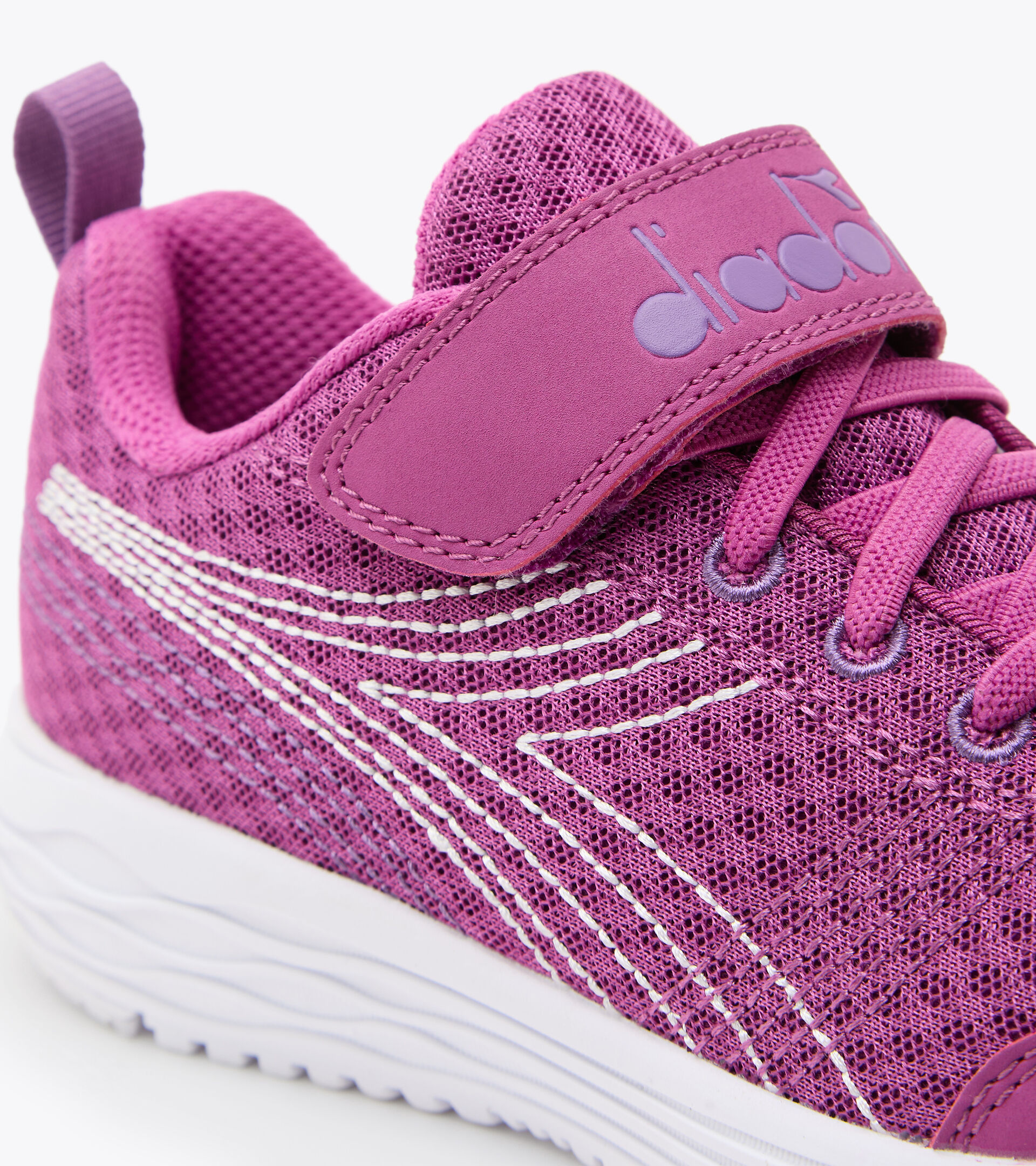 Running shoe - Kids FLAMINGO 6 JR VIVID VIOLA/WHITE - Diadora