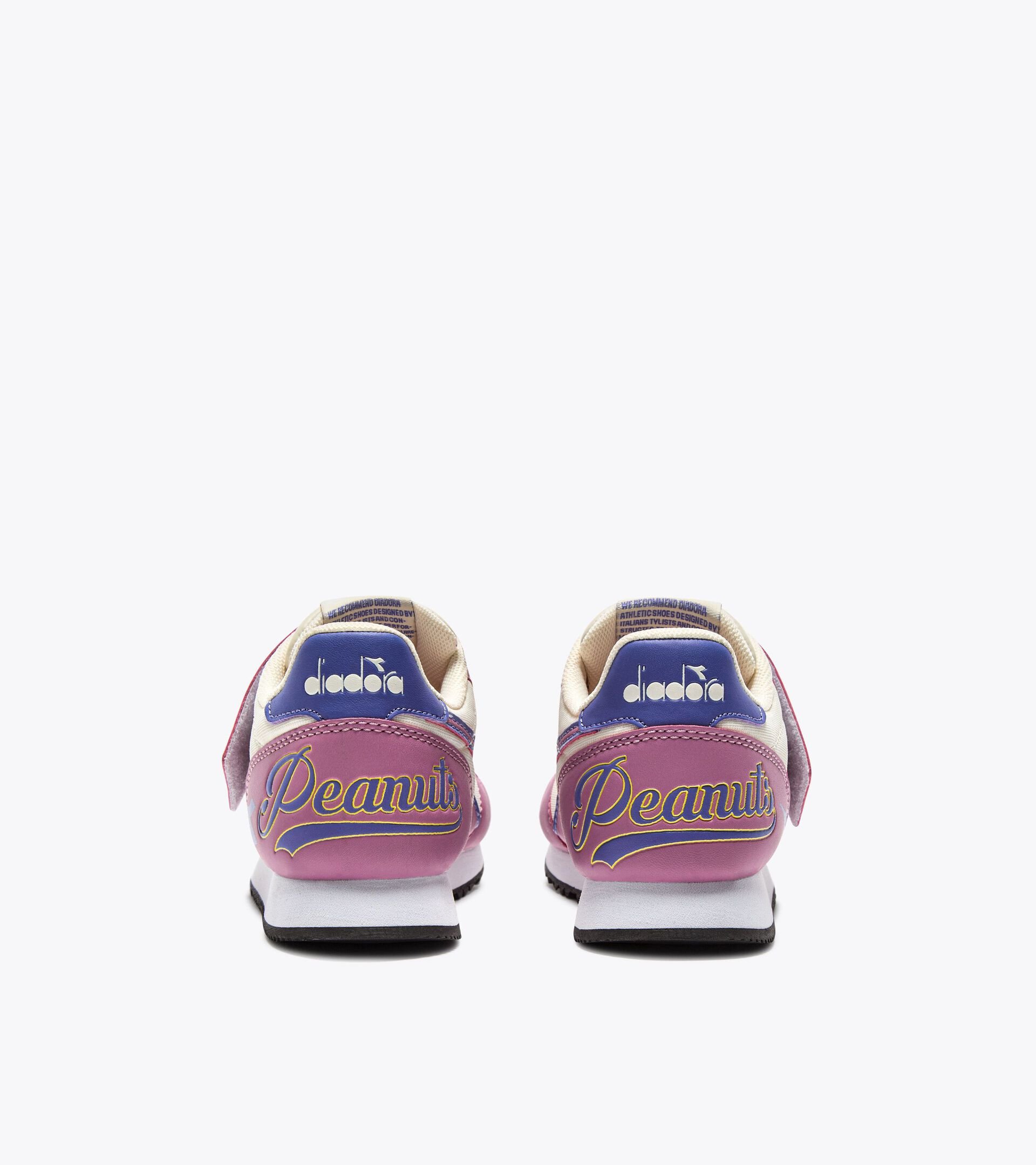 Peanuts running  shoe -  4-8  years old - Kids K-RUN SNOOPY PS PINK MAUVE ORCHID - Diadora