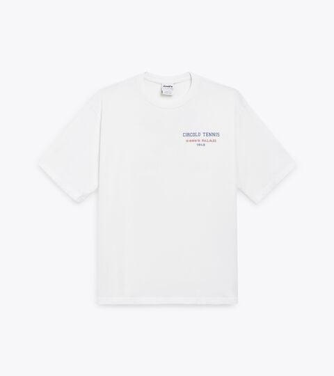 T-SHIRT SS LEGACY II, OPTICAL WHITE Legacy t-shirt with OG archive print - Made in Italy - All-gender
T-SHIRT SS LEGACY II OPTICAL WHITE - Diadora