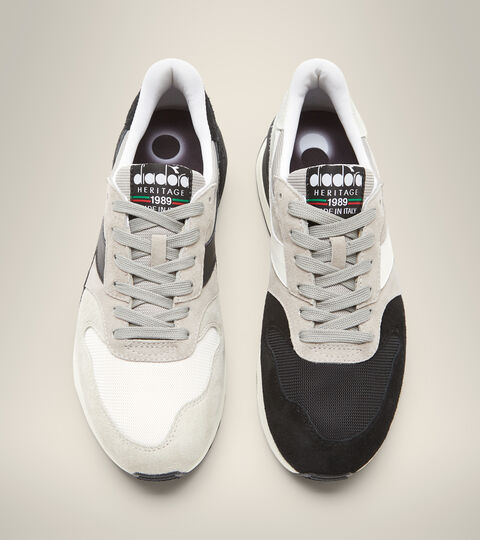 CONQUEST ECLIPSE SW ITALIA, SCHWARZ Heritage-Schuh Made in Italy - Herren CONQUEST ECLIPSE SW ITALIA SCHWARZ - Diadora