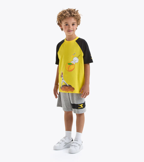 Ensemble de sport - Garçon JB.SET SS SPORT ART JAUNE VIF - Diadora