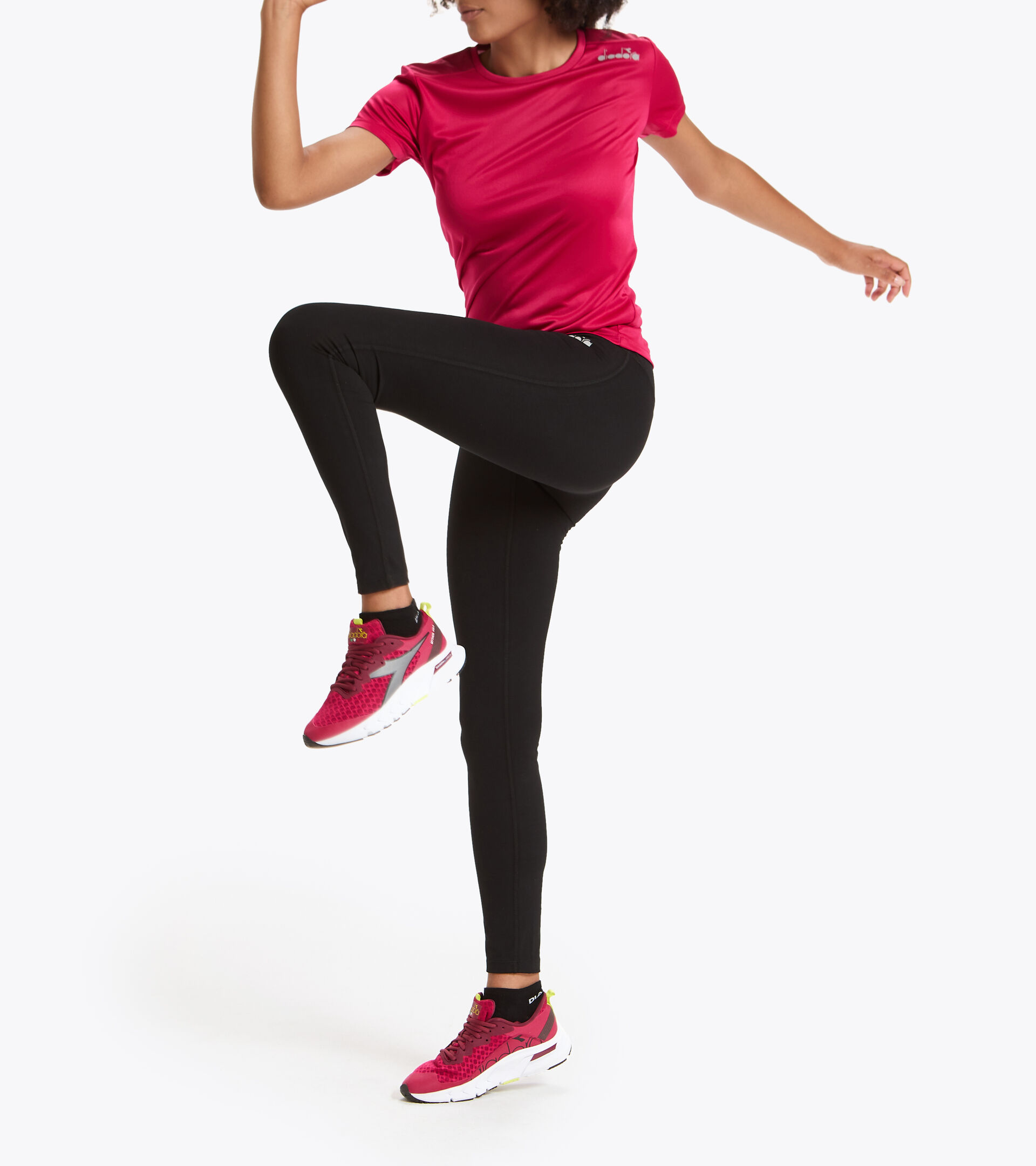 Training leggings - Women L. STC LEGGINGS BE ONE BLACK - Diadora