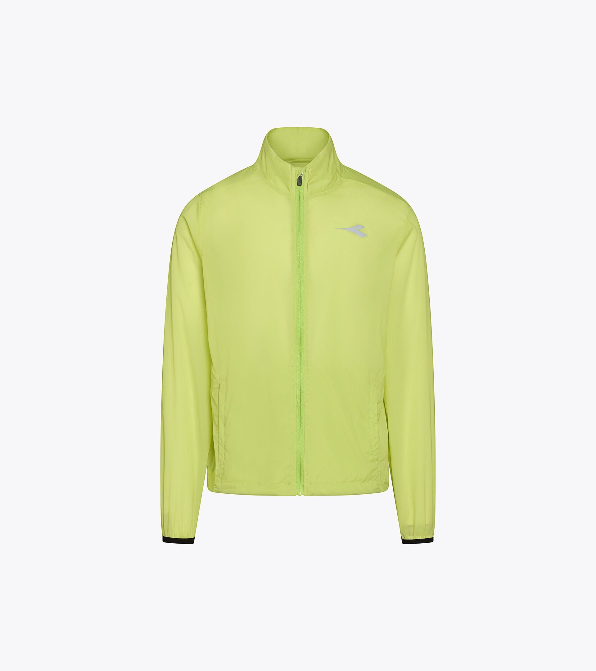 Windbreaker - Men&rsquo;s WINDBREAKER PACKABLE JACKET WILD LIME GREEN - Diadora