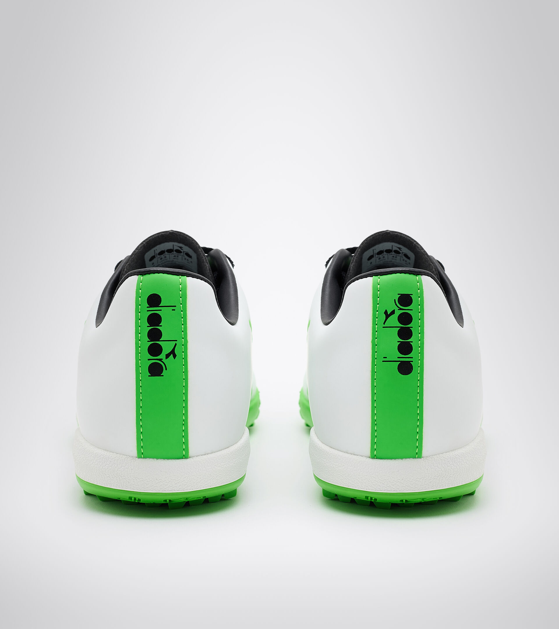 Chaussures de football pour terrains durs - Unisexe PICHICHI 4 TFR BLANC/VERT FLUO/NOIR - Diadora