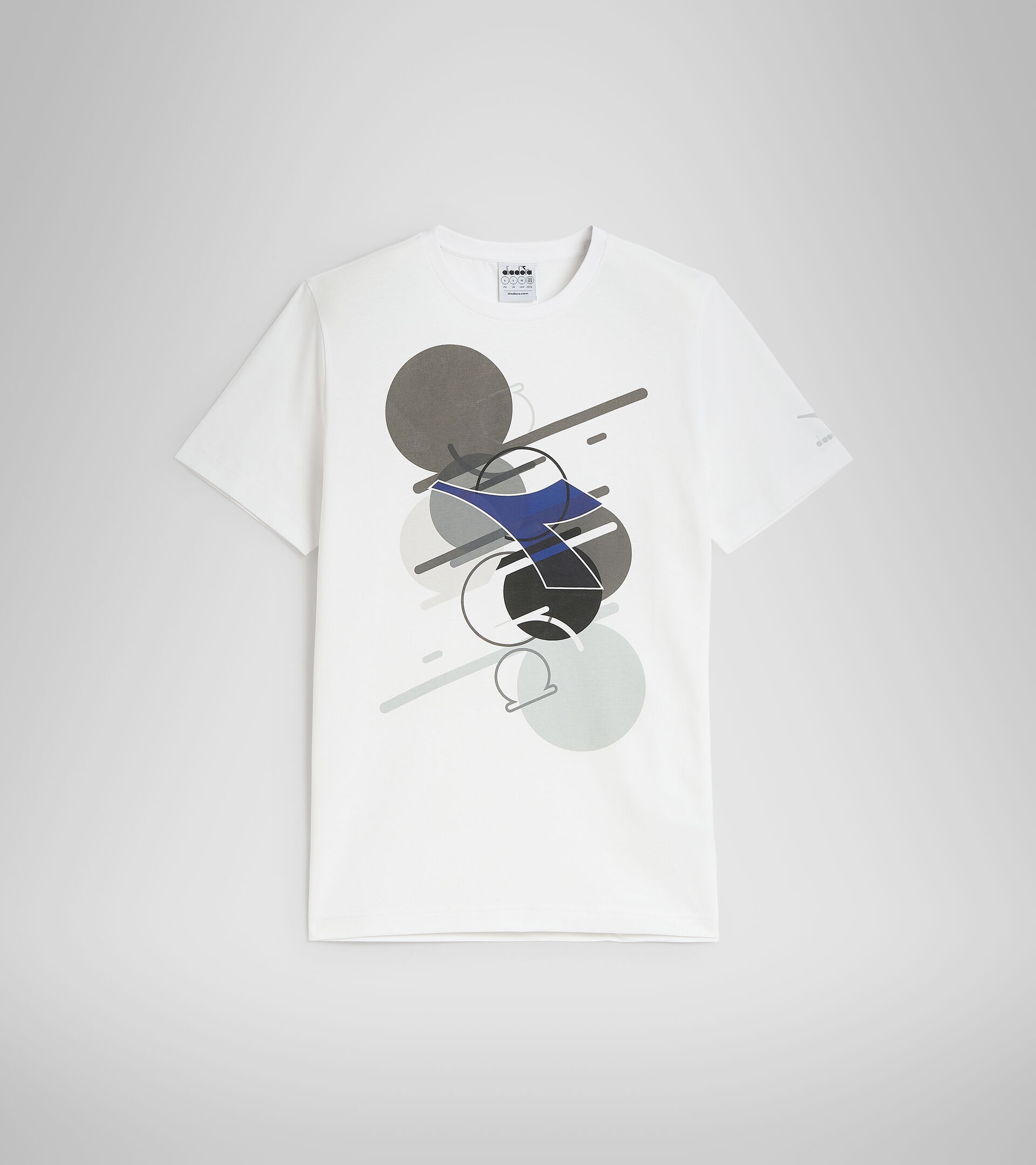T-shirt en coton - Homme T-SHIRT SS TWIST BLANC VIF - Diadora