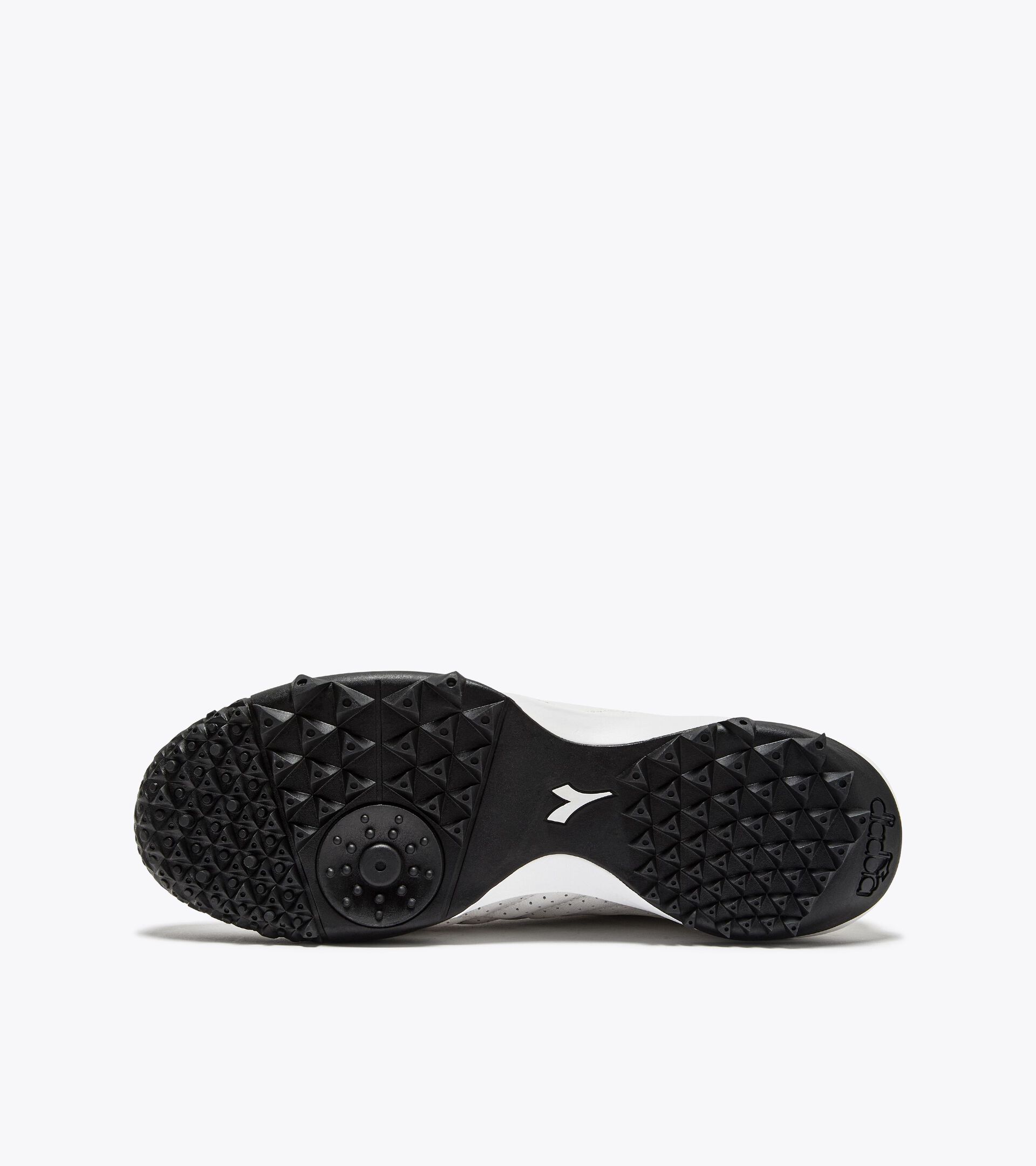 Futsal Shoe - Specific sole for synthetic surfaces - Men BRASIL SALA ELITE TF WHITE/BLACK/METALLIC GOLD - Diadora