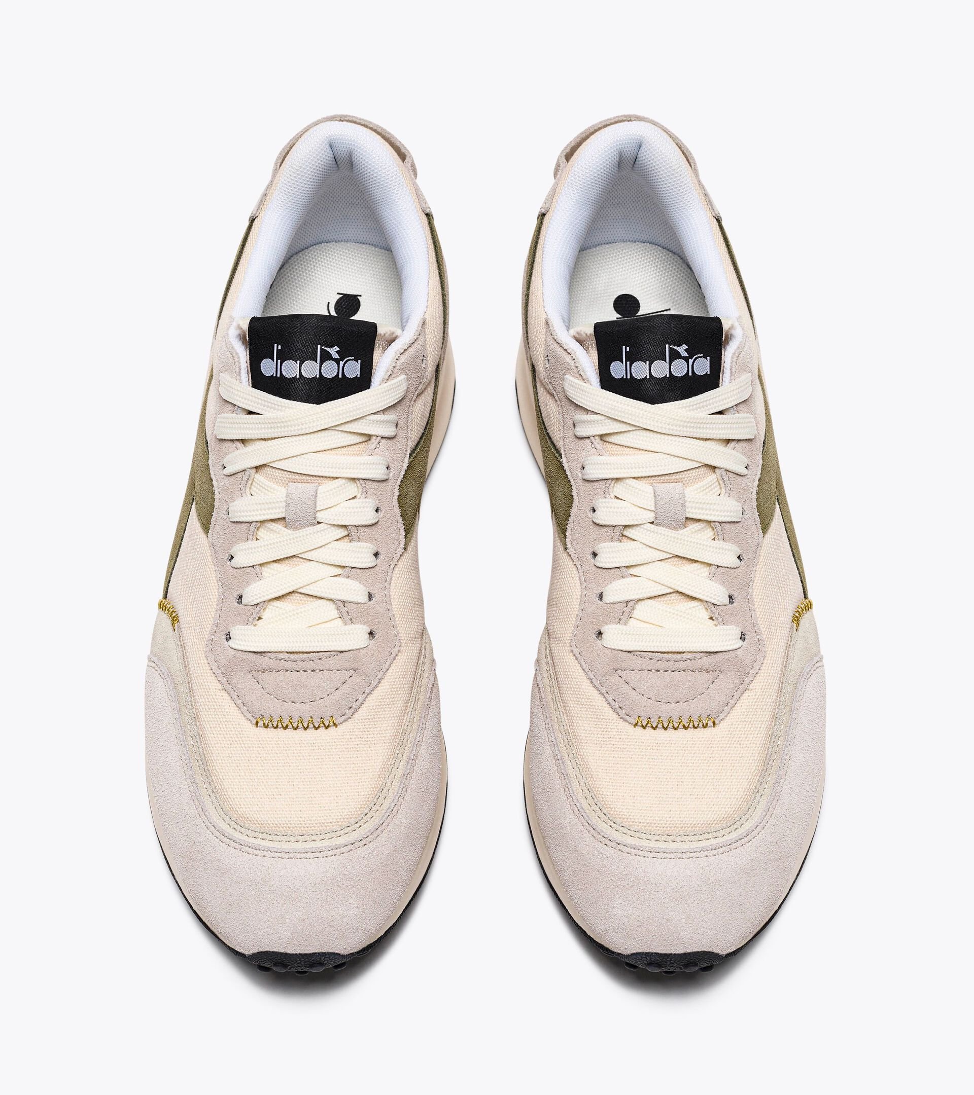 Sportschuh - alle Geschlechter RACE SUEDE SW MAKELLOS WSS/SCHAUMKRONE GRAU - Diadora