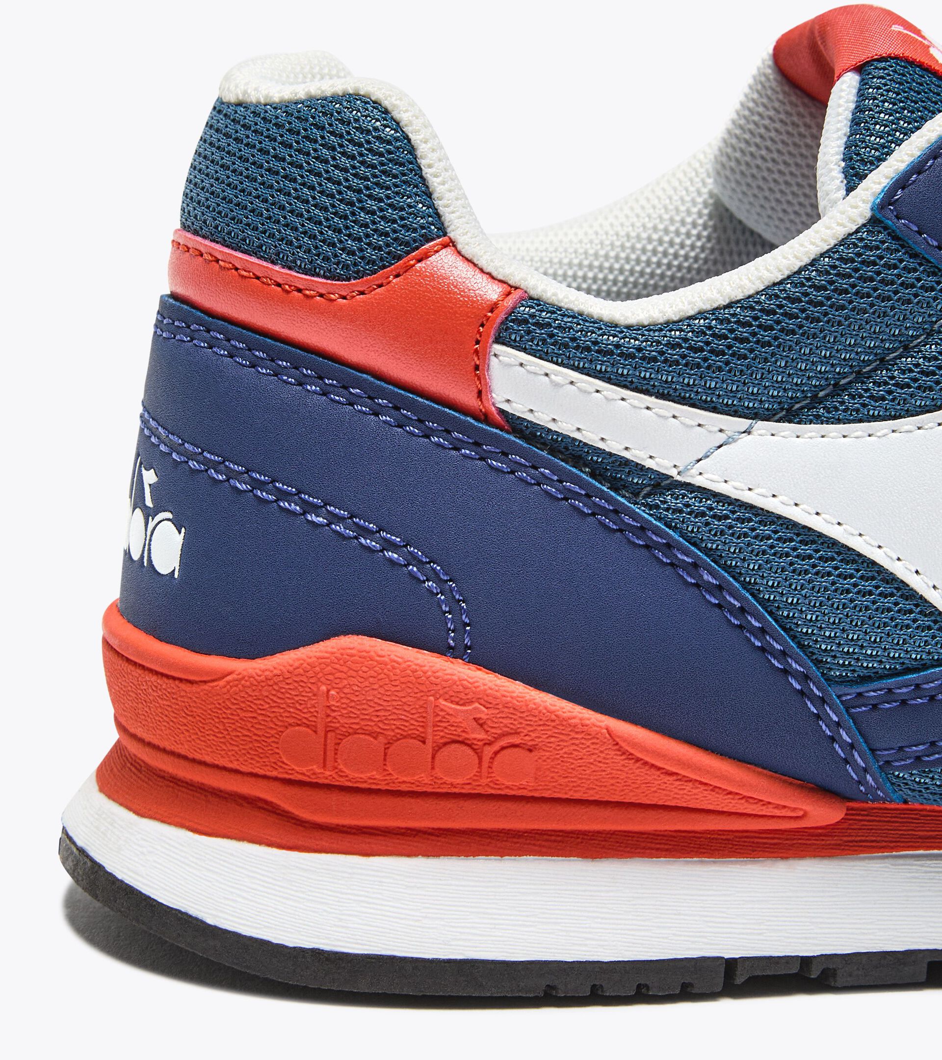 Sportschuh - Jugendliche 8-16 Jahren N.92 GS BLU ESTATE/ROSSO MANDARINO - Diadora