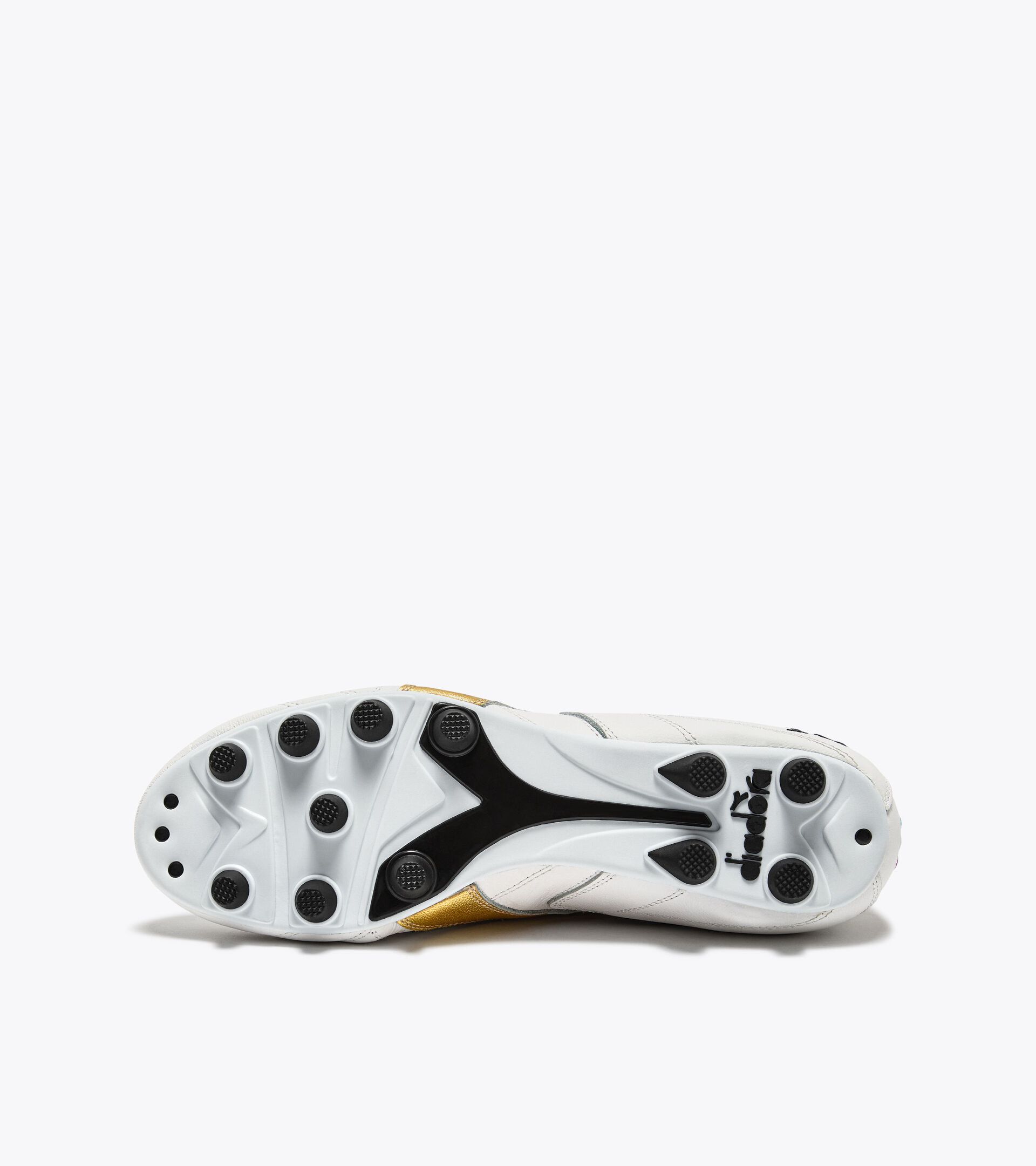 Made In Italy calcio boots for firm ground - Men's M.WINNER  ITA OG 94 LT+  MDPU WHITE/GOLD - Diadora