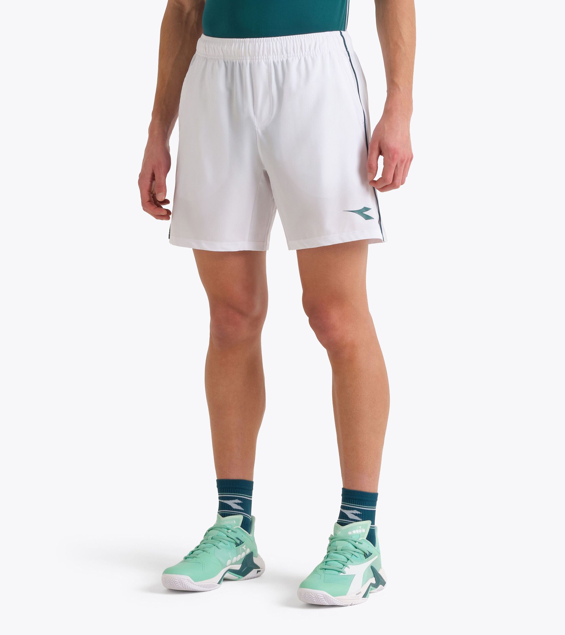 Pantalones cortos de tenis 7&rsquo;&rsquo; - Hombre

 SHORTS COURT BLANCO VIVO - Diadora