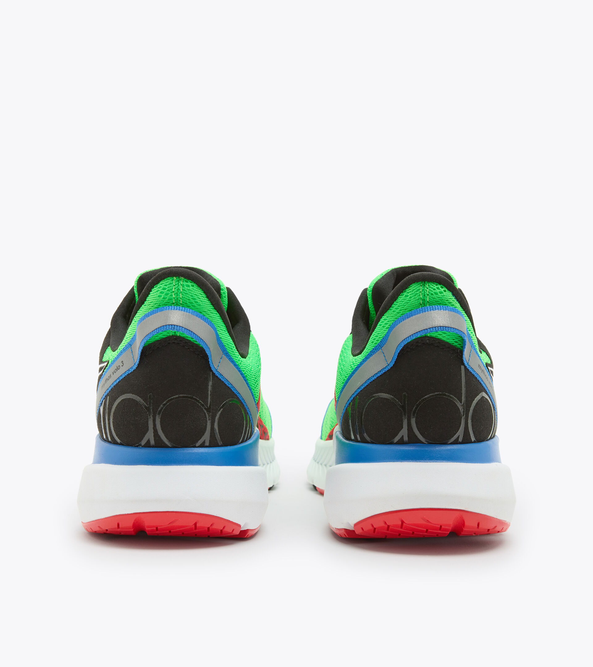 Running shoes - Men MYTHOS BLUSHIELD VOLO 3 GREEN FLUO/WHT/BLACK - Diadora