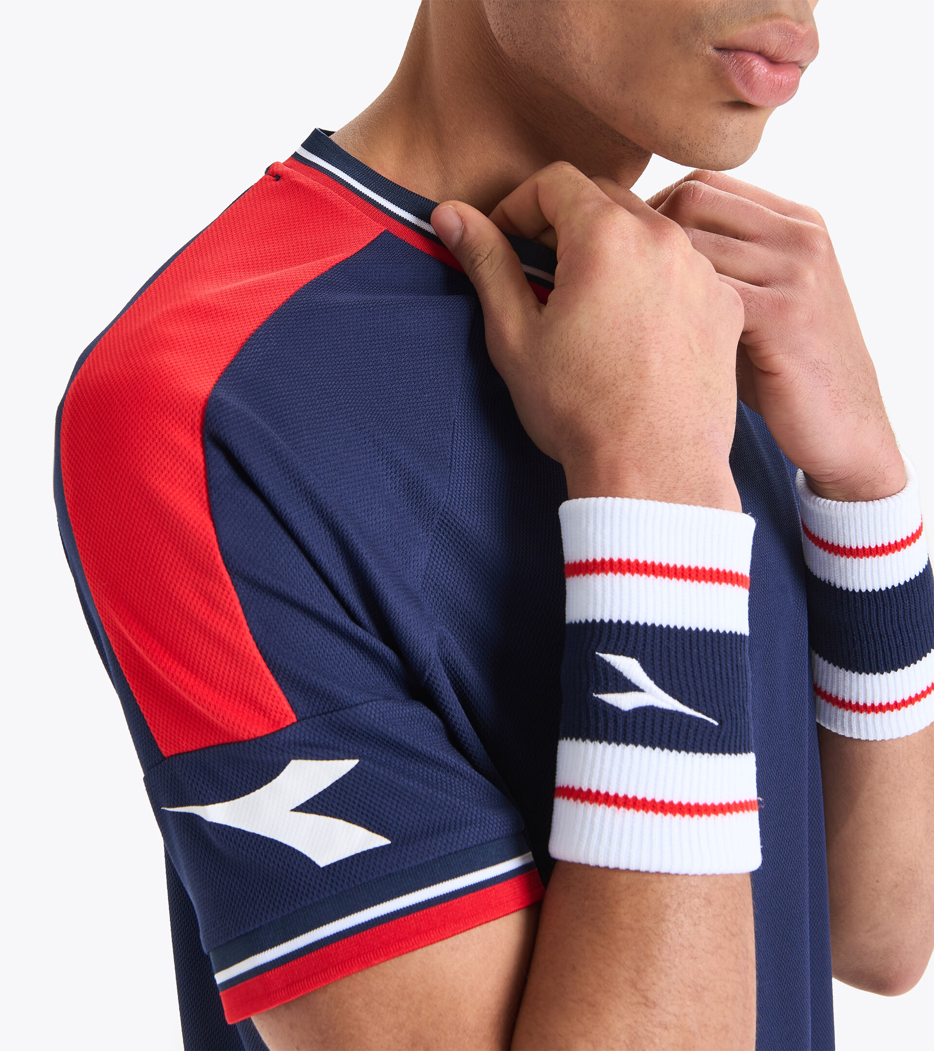 Tennis t-shirt - Men SS T-SHIRT ICON BLUE CORSAIR - Diadora