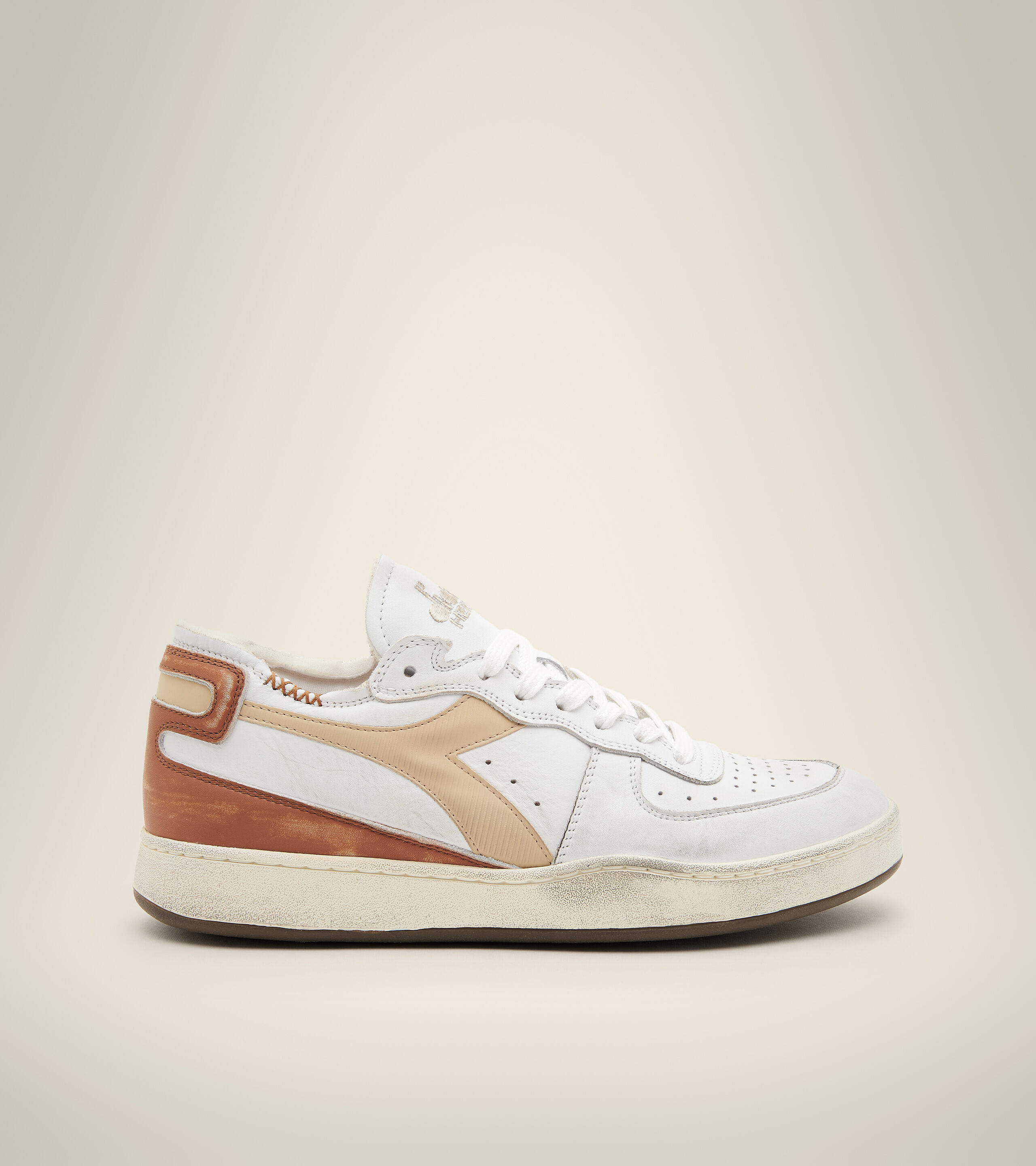 Diadora heritage zilver - Schoenen Moernaut