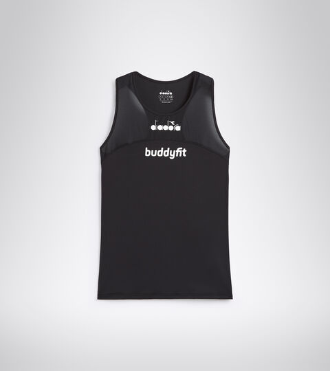 L. SUPER LIGHT TANK BUDDYFIT, NEGRO Camiseta de tirantes de entrenamiento - Mujer L. SUPER LIGHT TANK BUDDYFIT NEGRO - Diadora