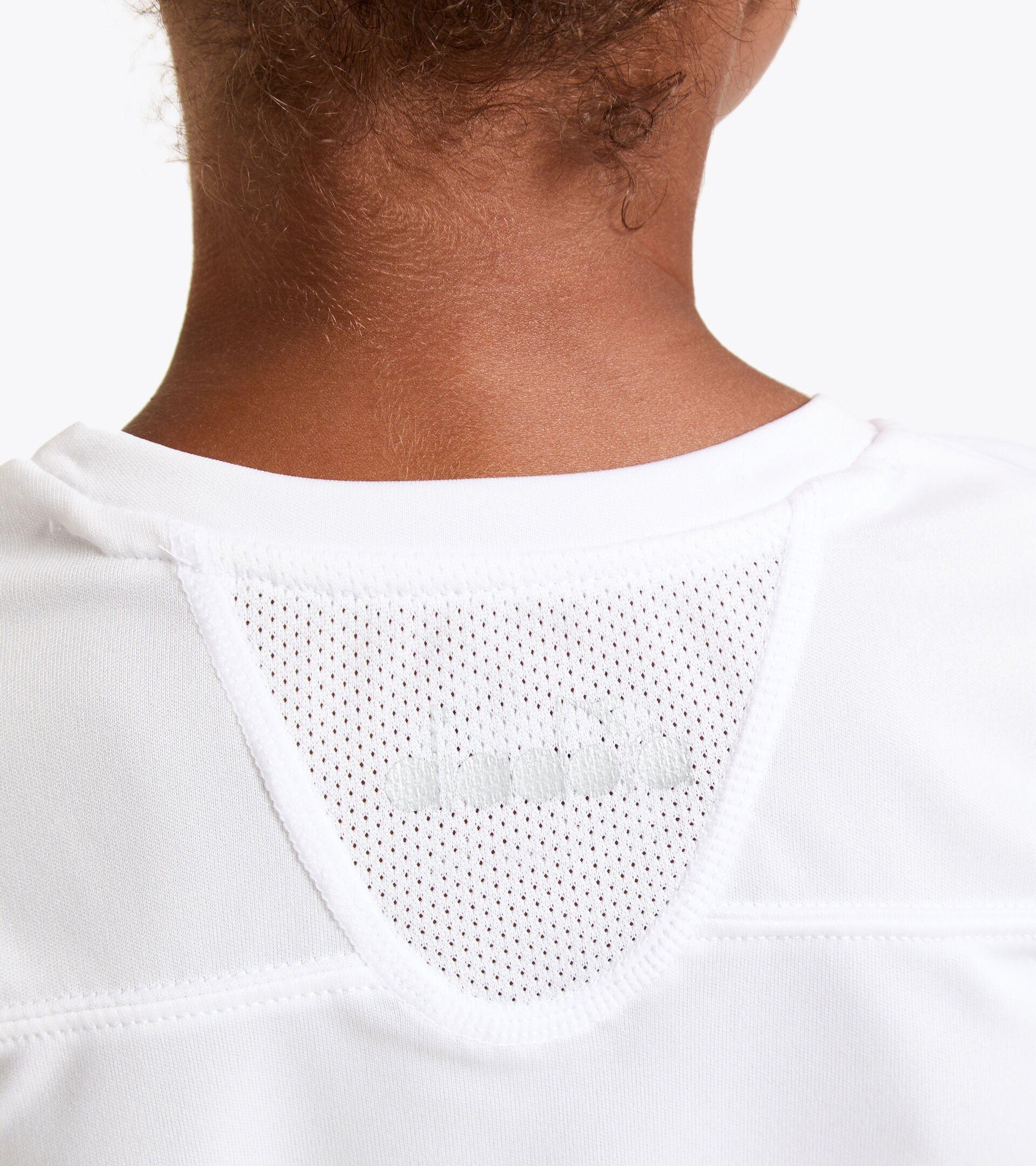 Tennis T-shirt - Junior G. T-SHIRT TEAM OPTICAL WHITE - Diadora
