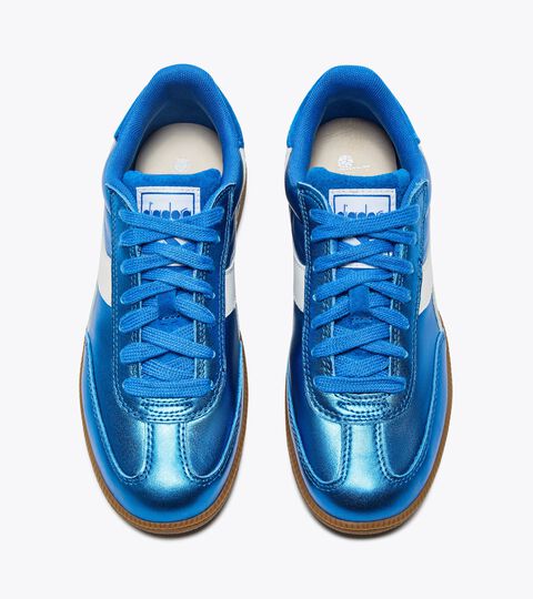 TRAINER METALLIC, MICRO BLUE Leather sneakers - All gender TRAINER METALLIC MICRO BLUE - Diadora