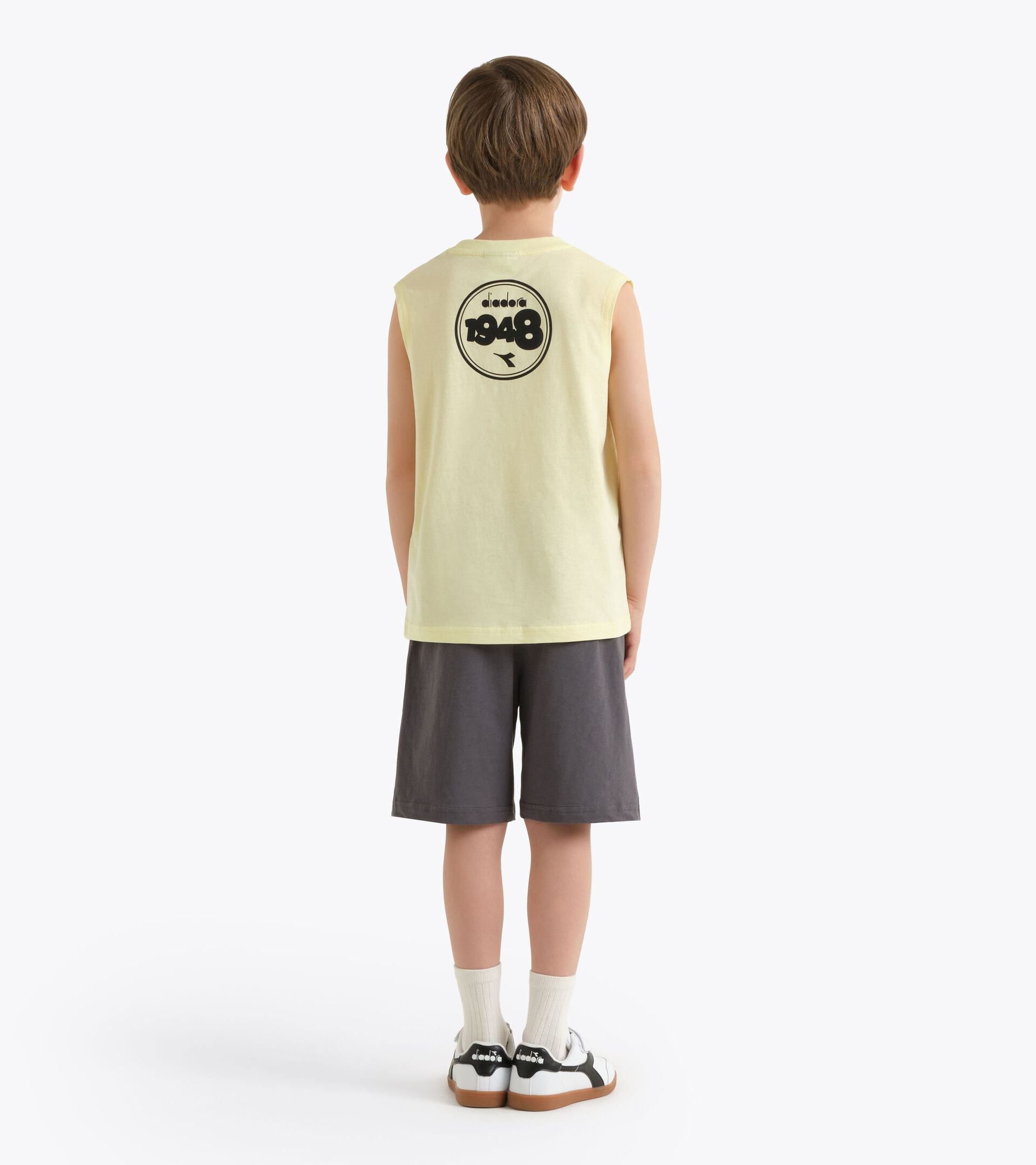 Ensemble de sport - D&eacute;bardeur et short - Gar&ccedil;on
 JB. SET ESS. SPORTS SL JAUNE CIRE - Diadora