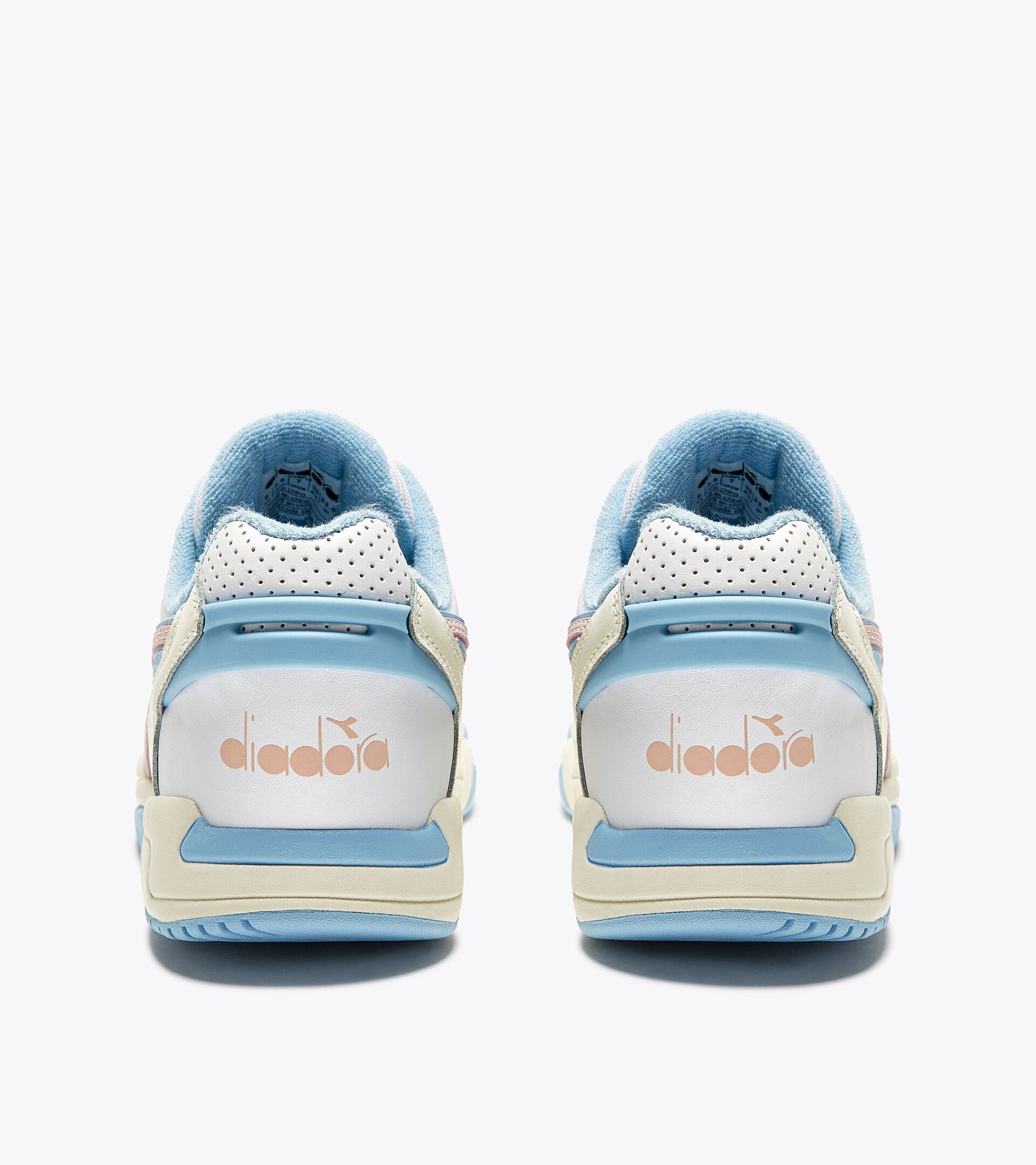 Sporty sneakers - Gender neutral WINNER WHITE/PEACH WHIP - Diadora