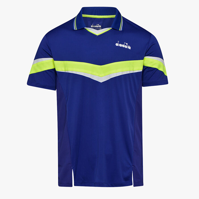 POLO SS, BLUE REGISTA, large