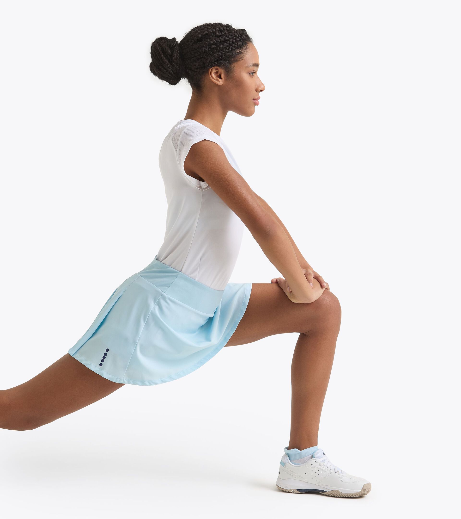 Tennis skirt - Women’s L. SKIRT CORE CORYDALIS BLUE - Diadora