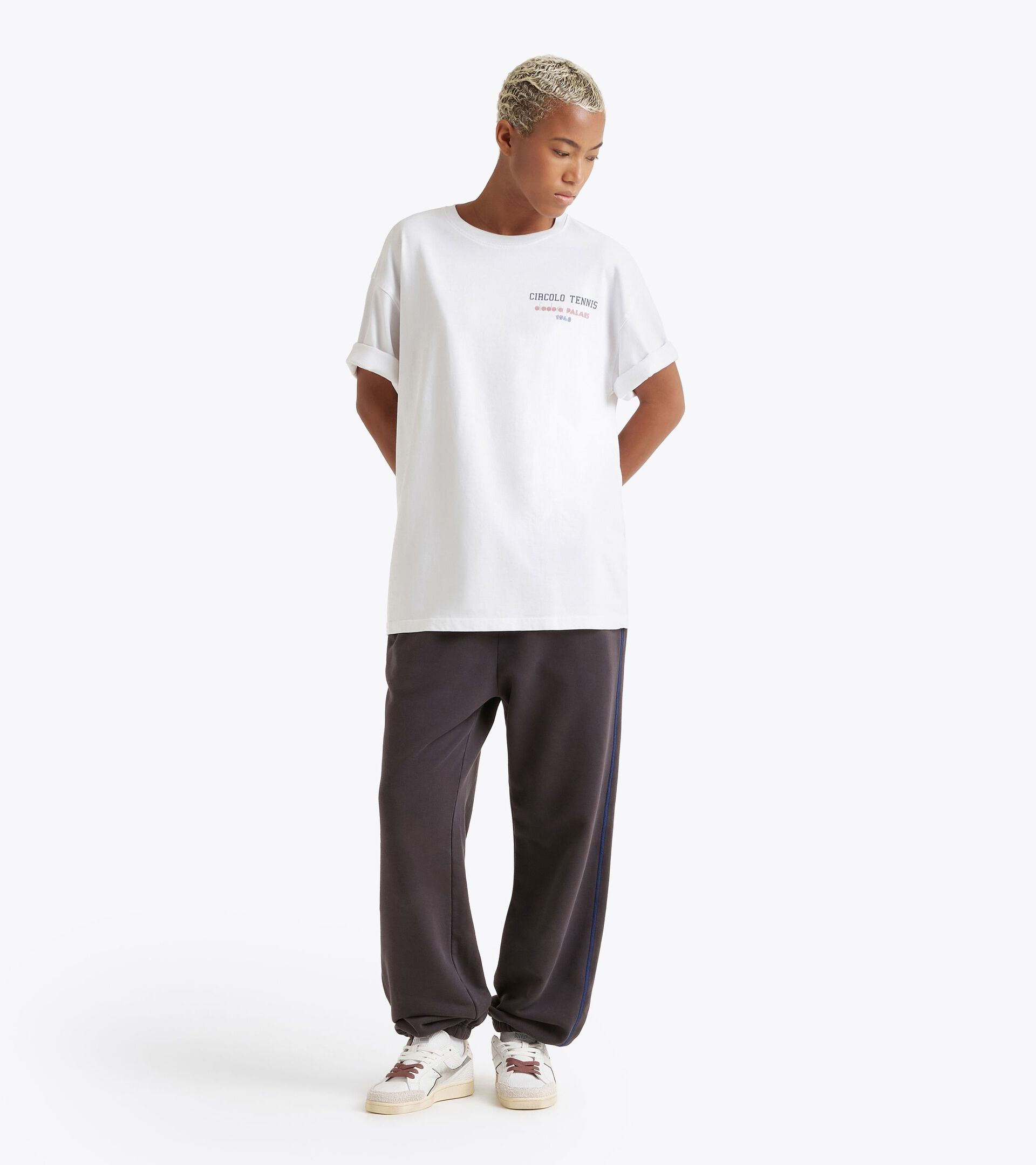 Legacy pants - Made in Italy - All-gender
 PANTS LEGACY BLACK OYSTER - Diadora