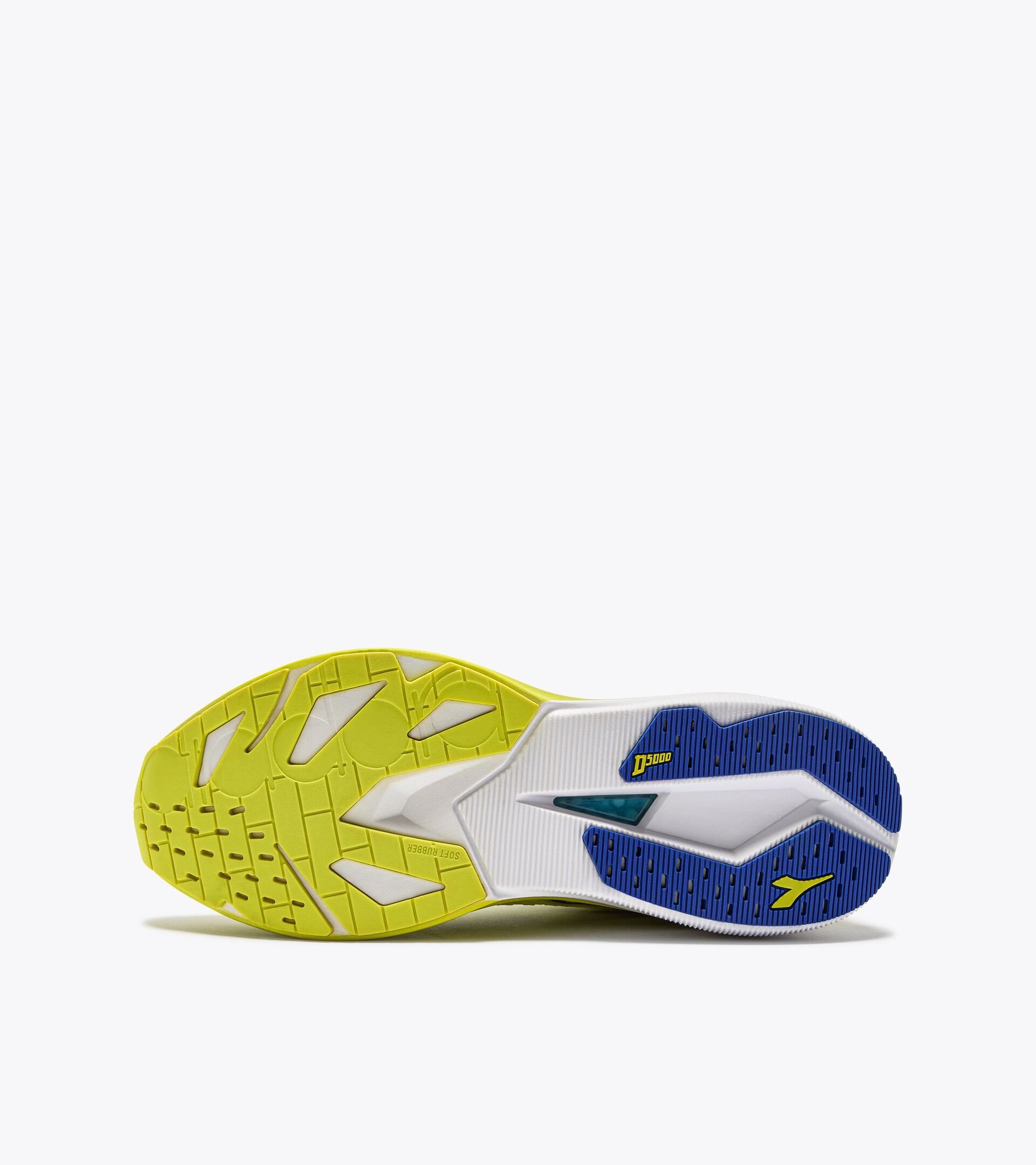 Zapatilla de running - Estabilidad y ligereza - Hombre MYTHOS BLUSHIELD VOLO 5 SULPHUR SPRING/SURF THE WEB - Diadora