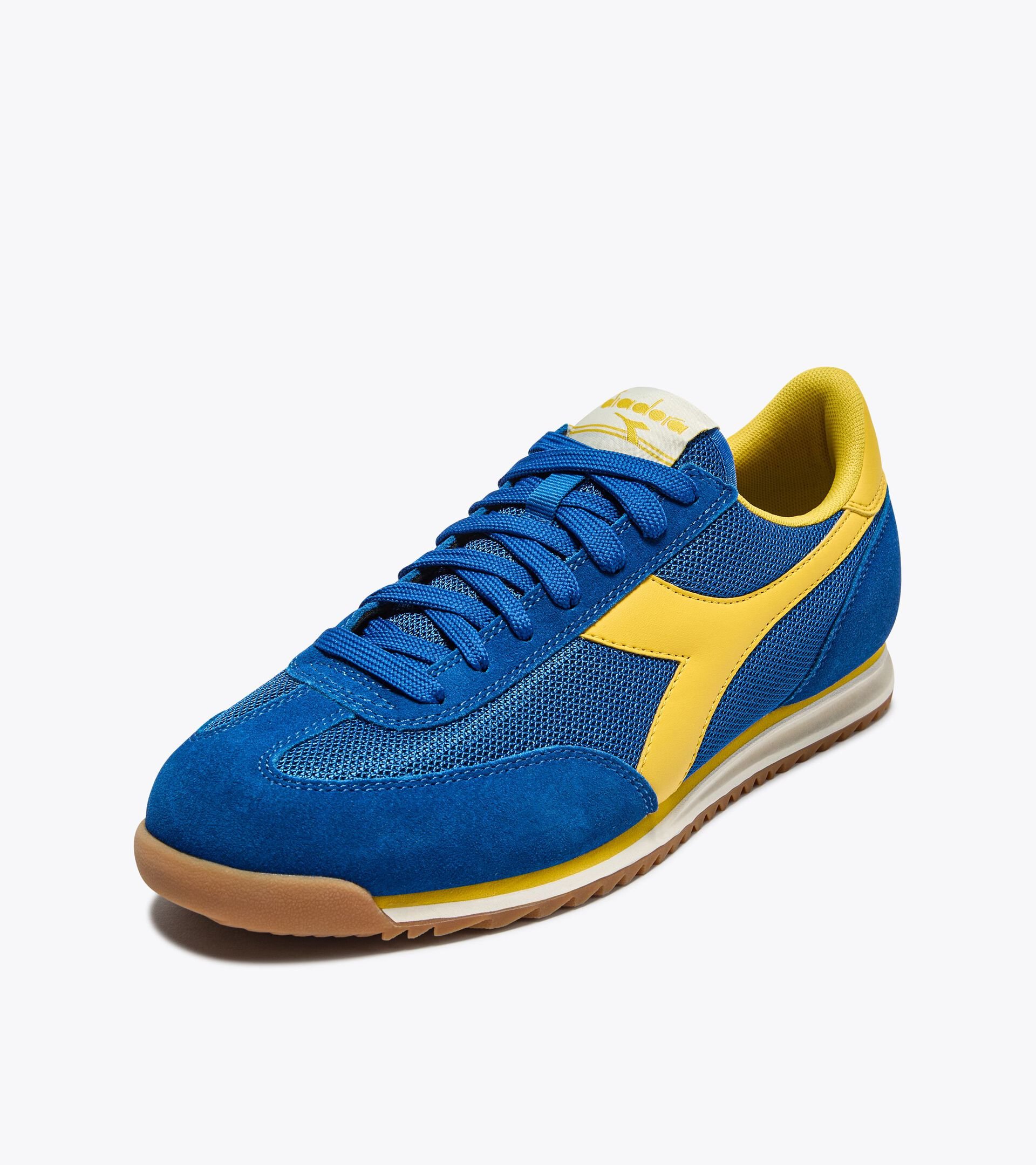 Low-profile suede sneaker - All-gender CROSS LAPIS BLUE - Diadora