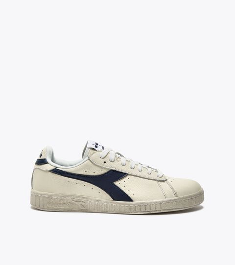 Chaussures de sport - Unisexe GAME L LOW WAXED BLANC/UNIFORME BLEU - Diadora