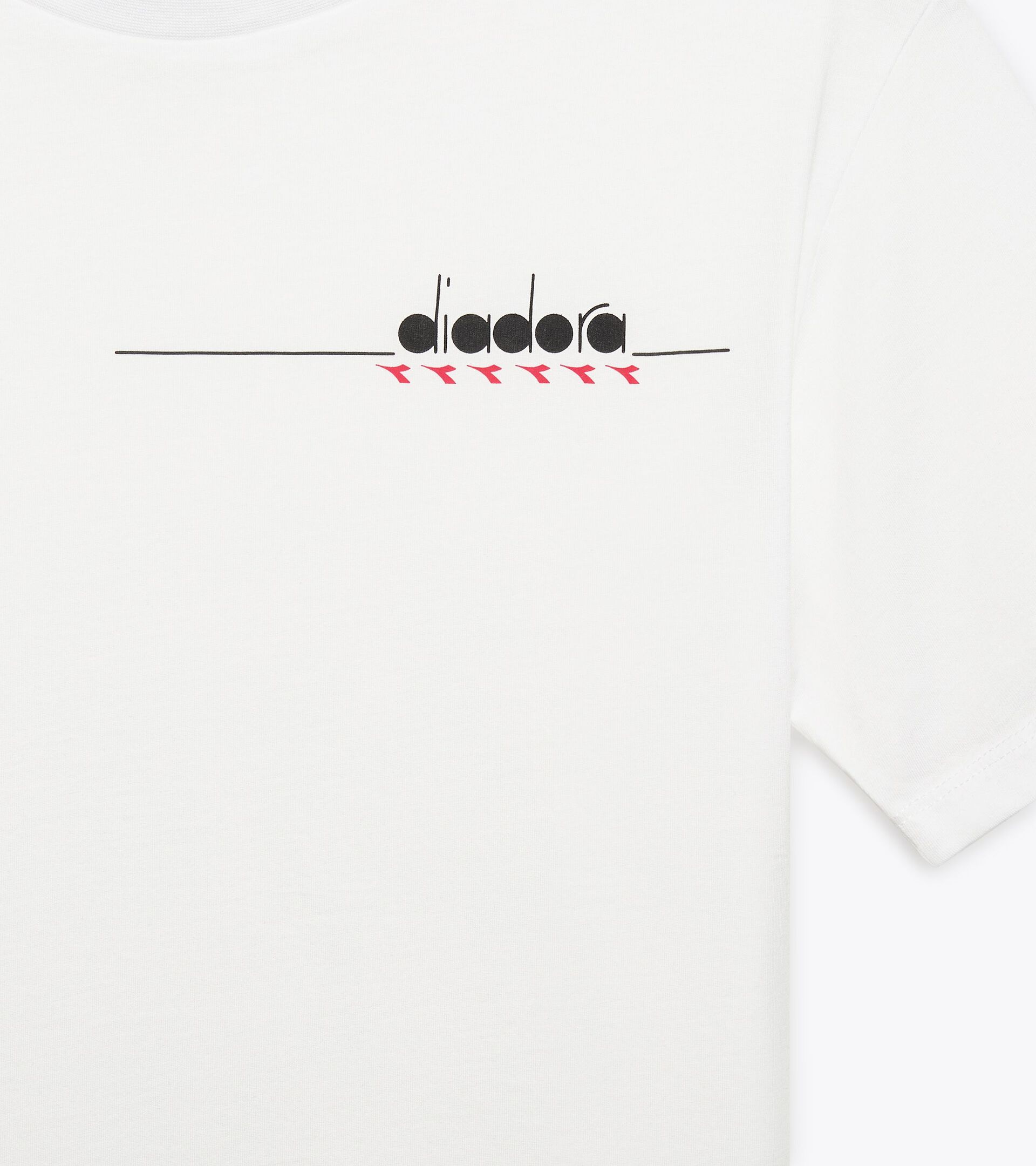Cotton t-shirt - Regular fit - Women’s L. T-SHIRT SS III ESS. SPORTS OPTICAL WHITE - Diadora