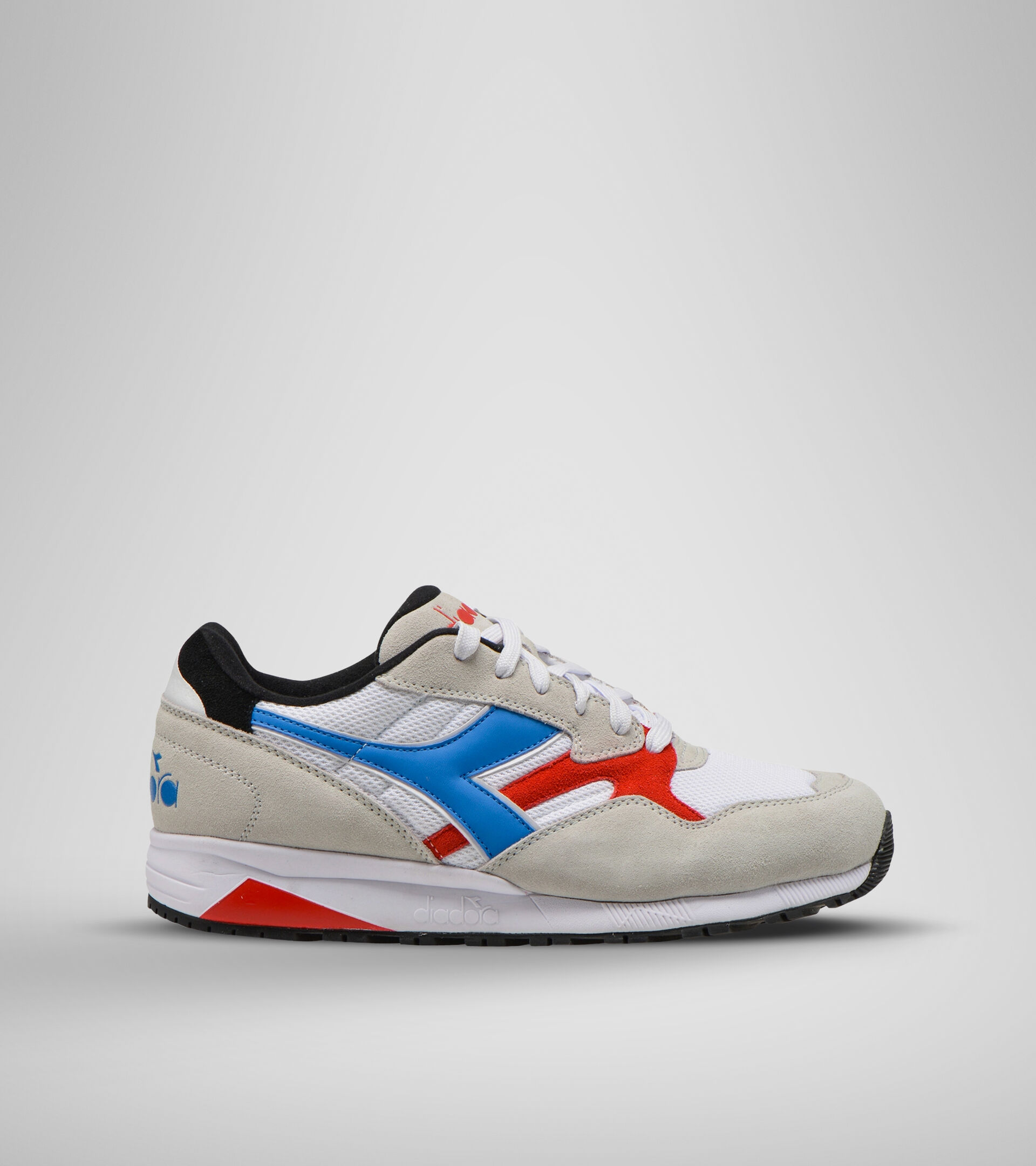Trainer - Unisex N902 S WHT/BRILLIANT BLUE/FIERY RED - Diadora