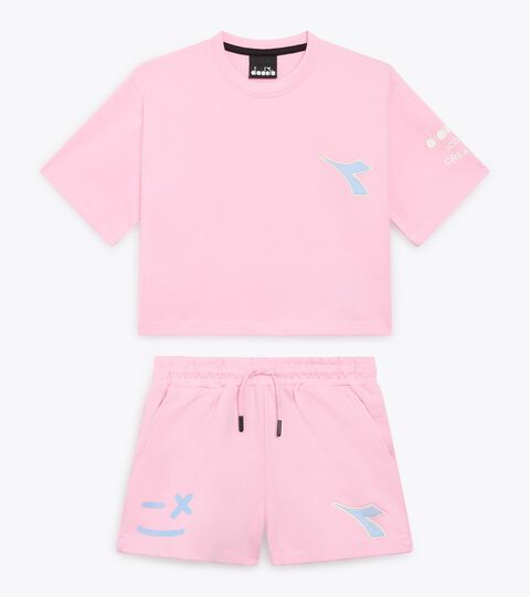 JG. SET CANDY, PINK Sport suit - Fit comfort - Girl JG. SET CANDY PINK - Diadora