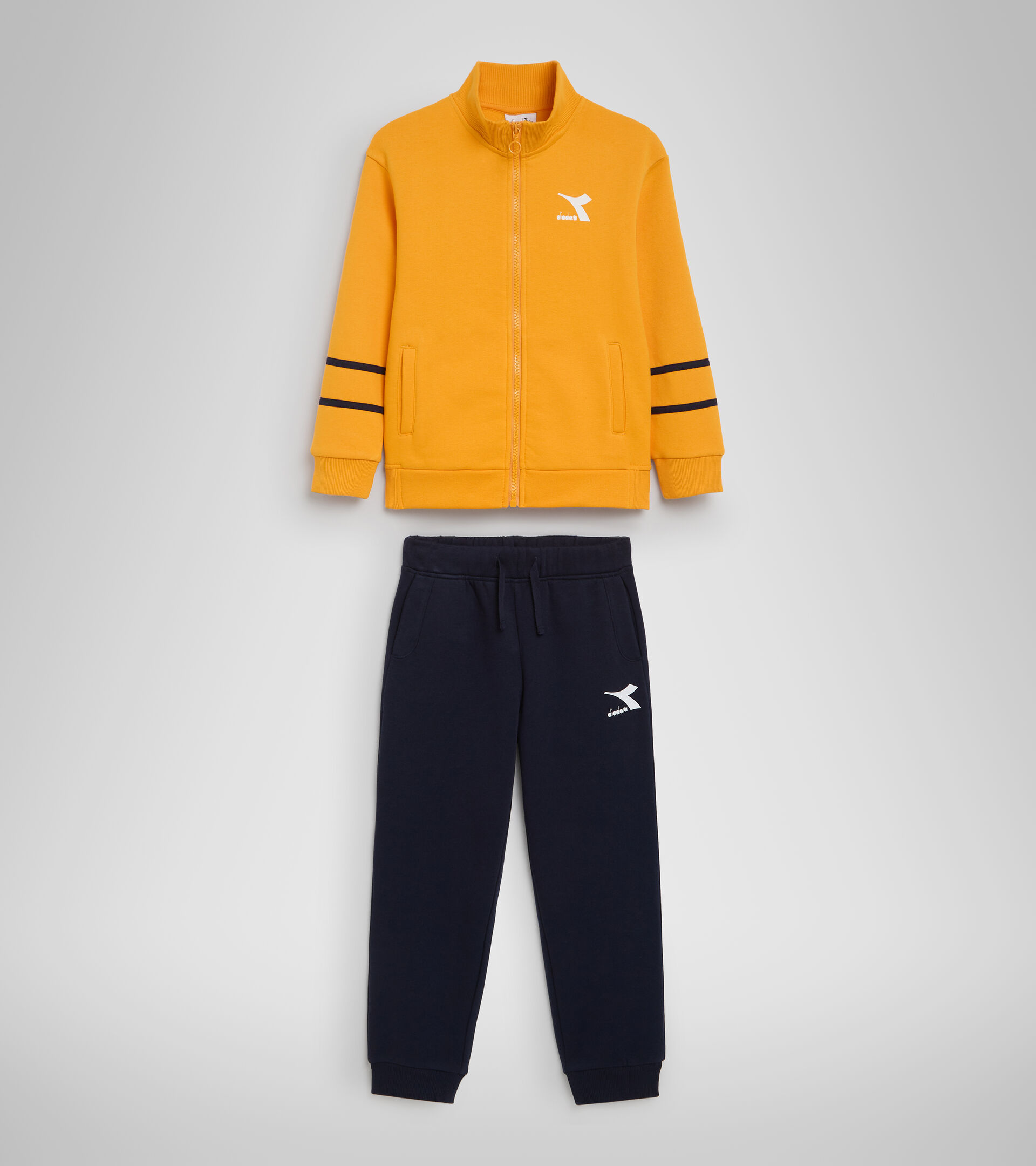 Survêtement de sport - Enfant JU.TRACKSUIT FZ CHROMIA JAUNE RADIEUX - Diadora