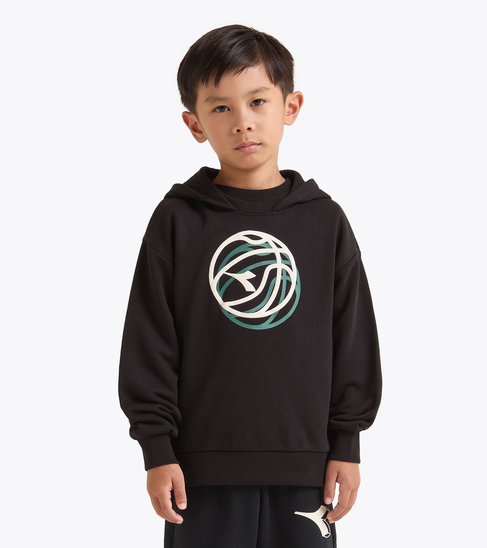 Sweatshirt mit Kapuze - Loose Fit - Kinder
JB. HOODIE SCHWARZ - Diadora