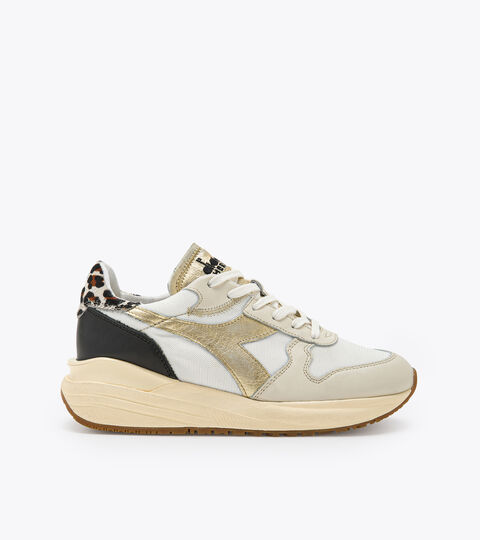 Chaussures Heritage - Femme VENUS METALLIC ANIMALIER BLANC ANCIEN - Diadora