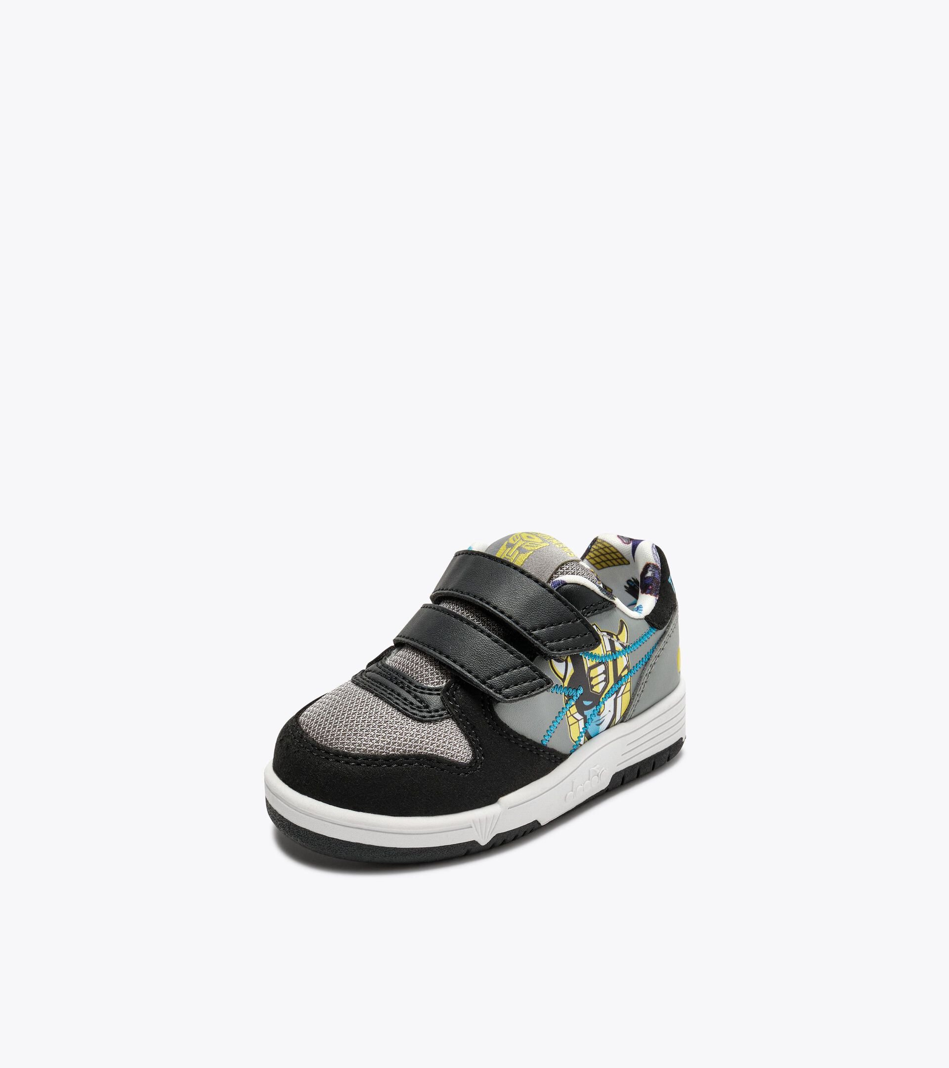 Zapatilla deportiva Transformers - Niños y niñas - 1-4 años 
 DEUCE TRANSFORMERS TD ULTIMATE GRIS/NEGRO - Diadora