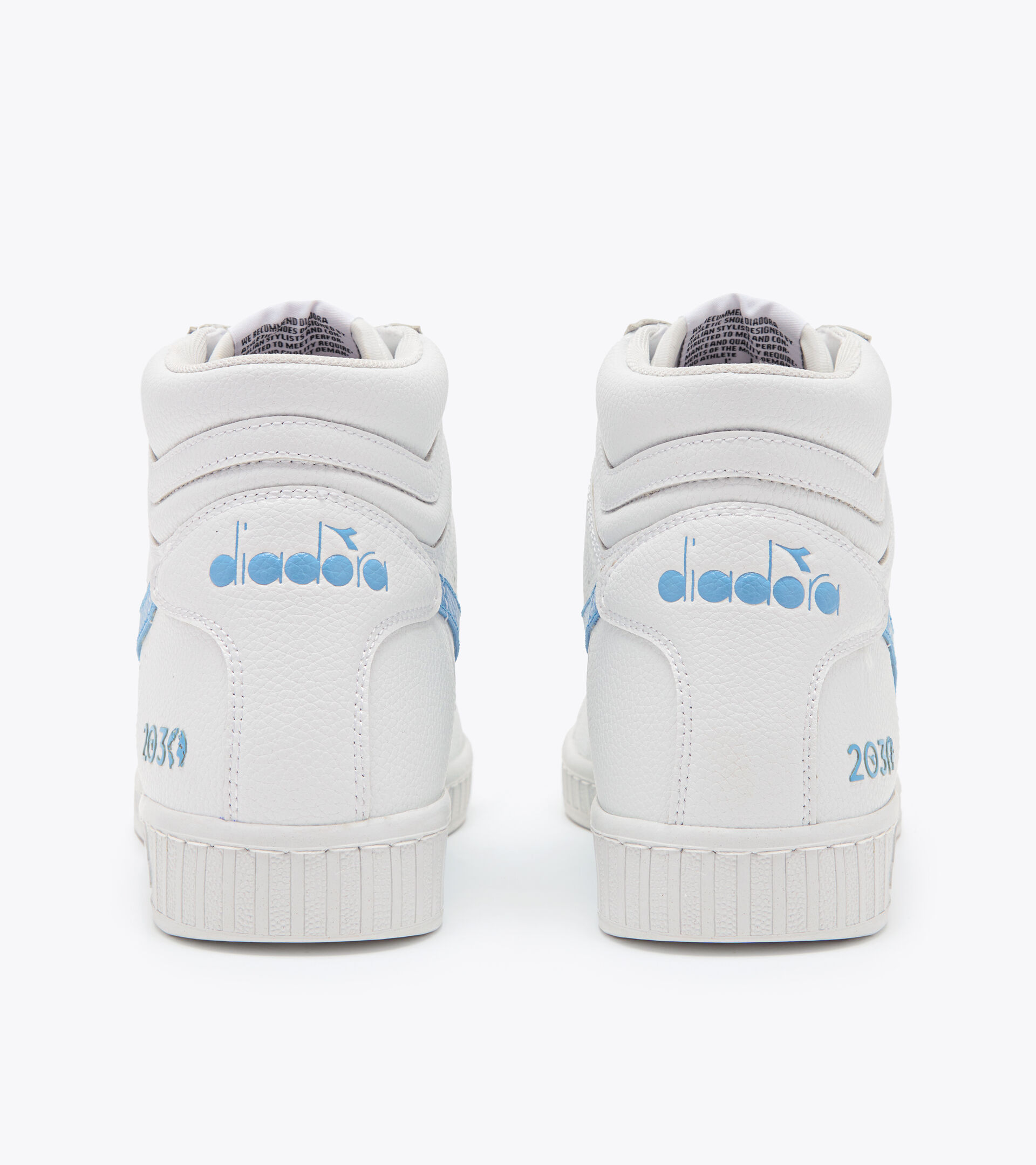 Sportschuh - Unisex GAME L HIGH 2030 BIANCO OTTICO/CIELO GRIGIO - Diadora