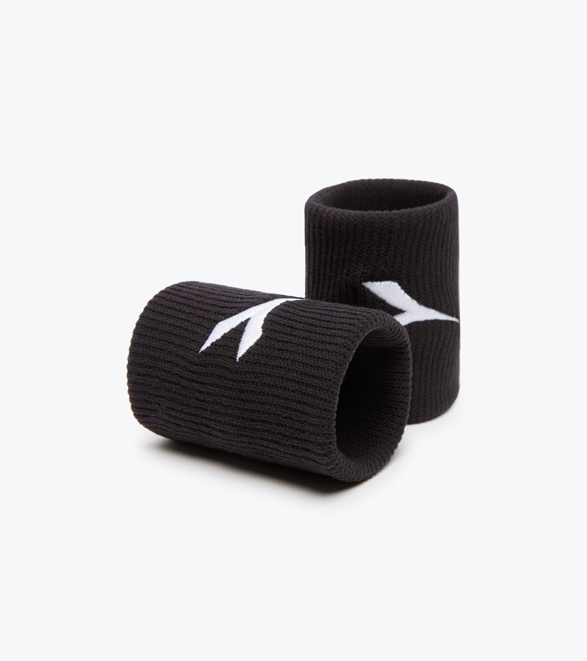 Accessories Sport UNISEX WRISTBANDS BLACK/OPTICAL WHITE Diadora