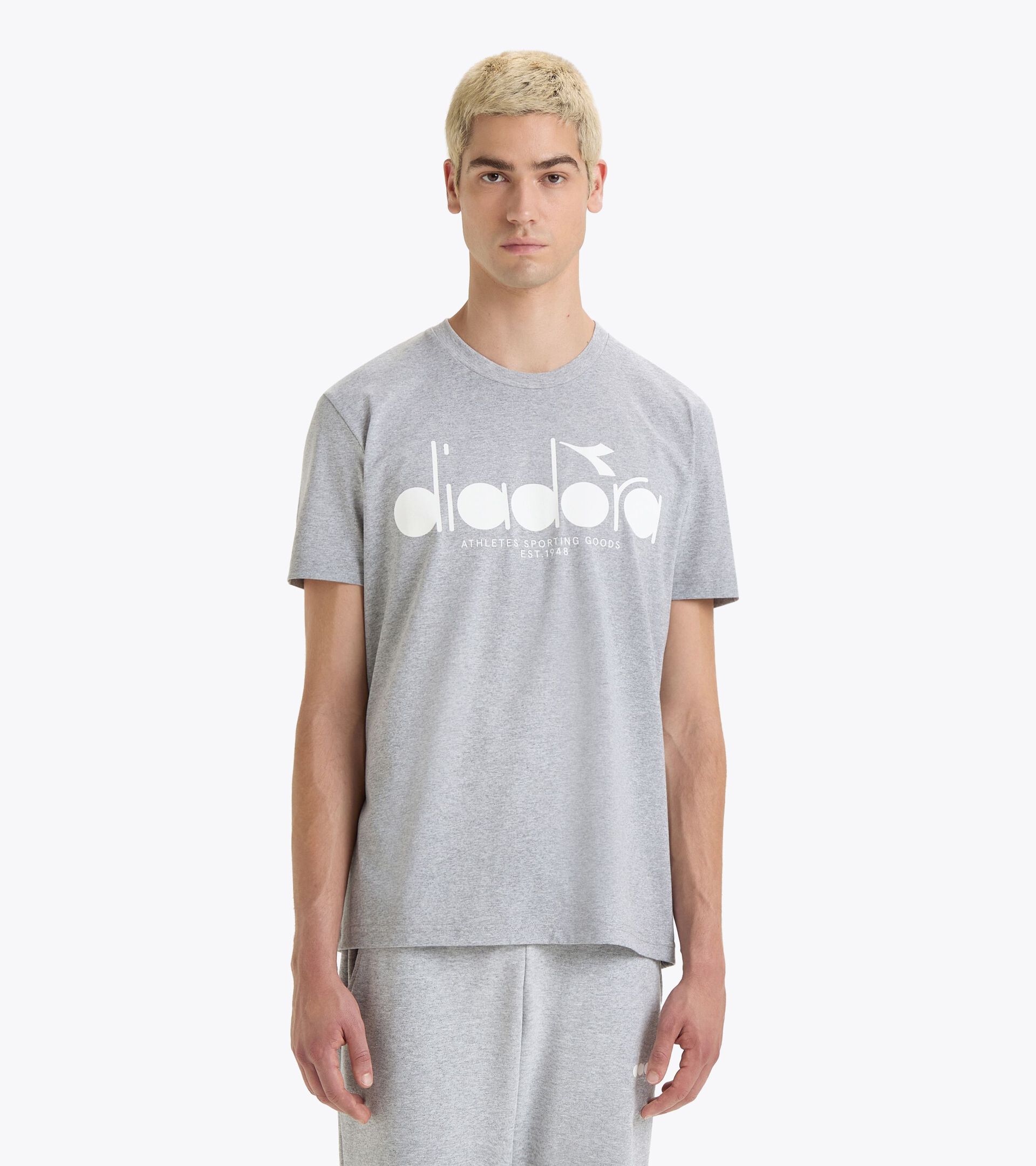 T-shirt - All-Gender
 T-SHIRT SS LOGO HIGH RISE MELANGE - Diadora