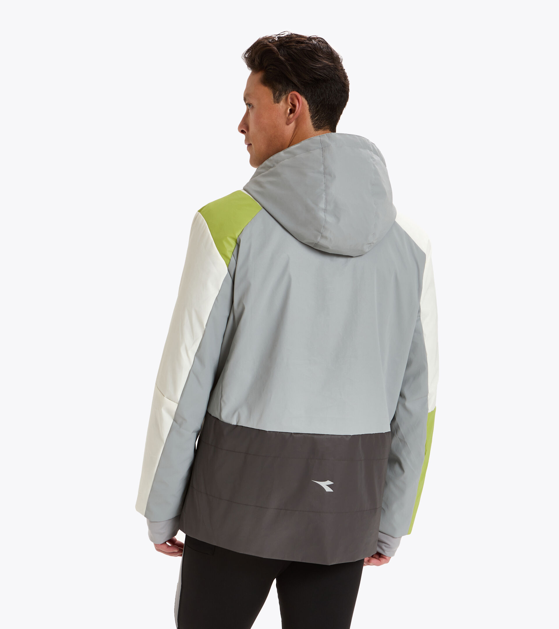 Apparel Sport UOMO BRIGHT JACKET BE ONE GRIS ALEACION Diadora