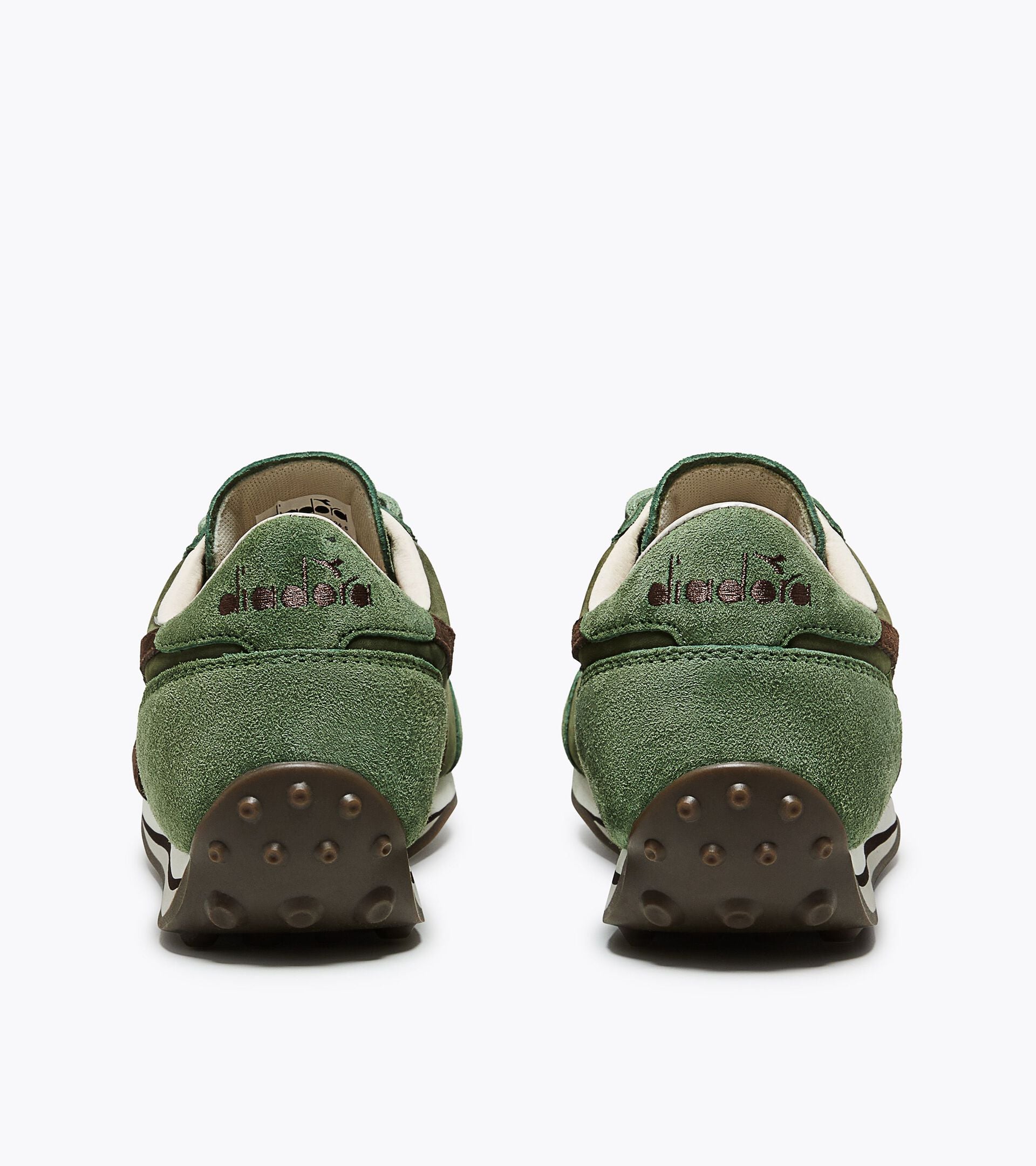 Leather Sneaker - Low-Profile - All-gender RALLY WAXED GREEN CHIVE - Diadora