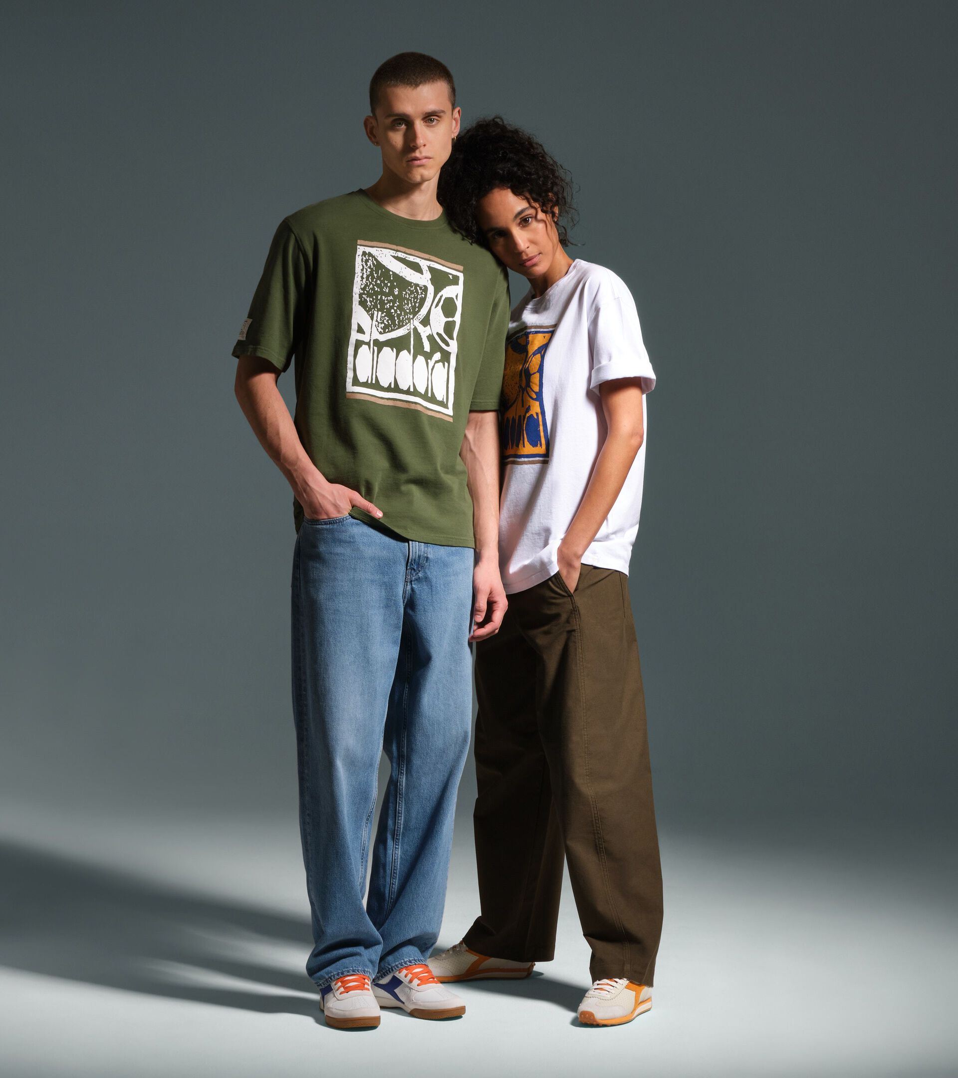 Legacy T-shirt - Made In Italy - All-gender T-SHIRT SS LEGACY I GREEN BOTANIC - Diadora