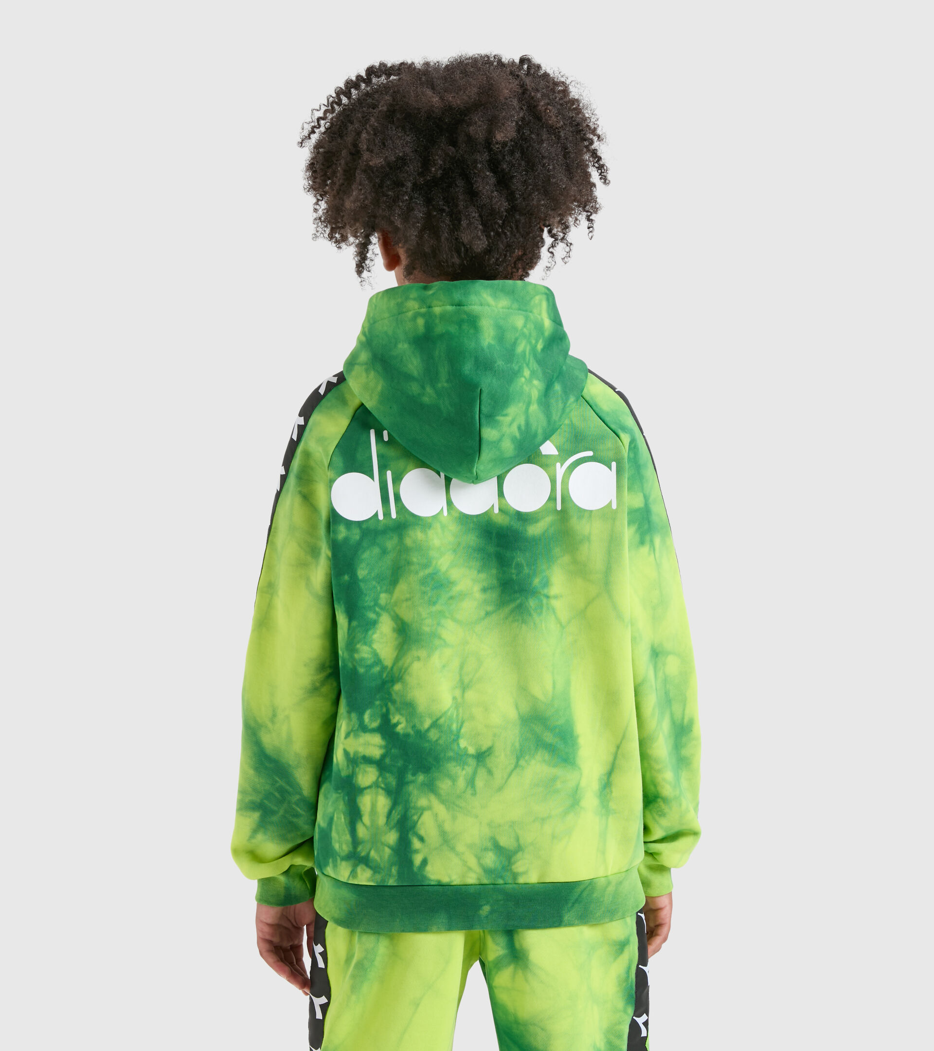 Sweatshirt in Militärgrün - Jungen JB.HOODIE FZ AO D NEUTRO(00001) - Diadora