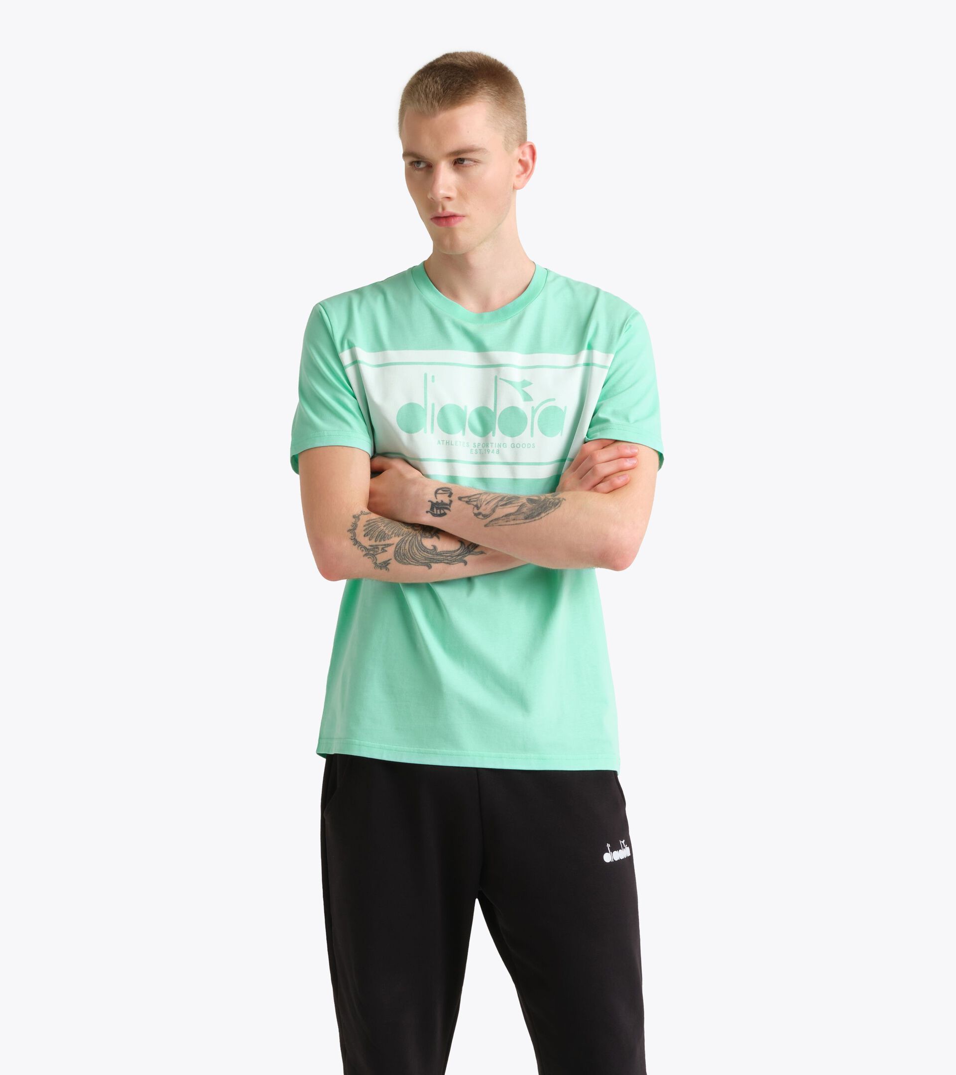 T-shirt - Genre neutre T-SHIRT SS LOGO CHOU - Diadora