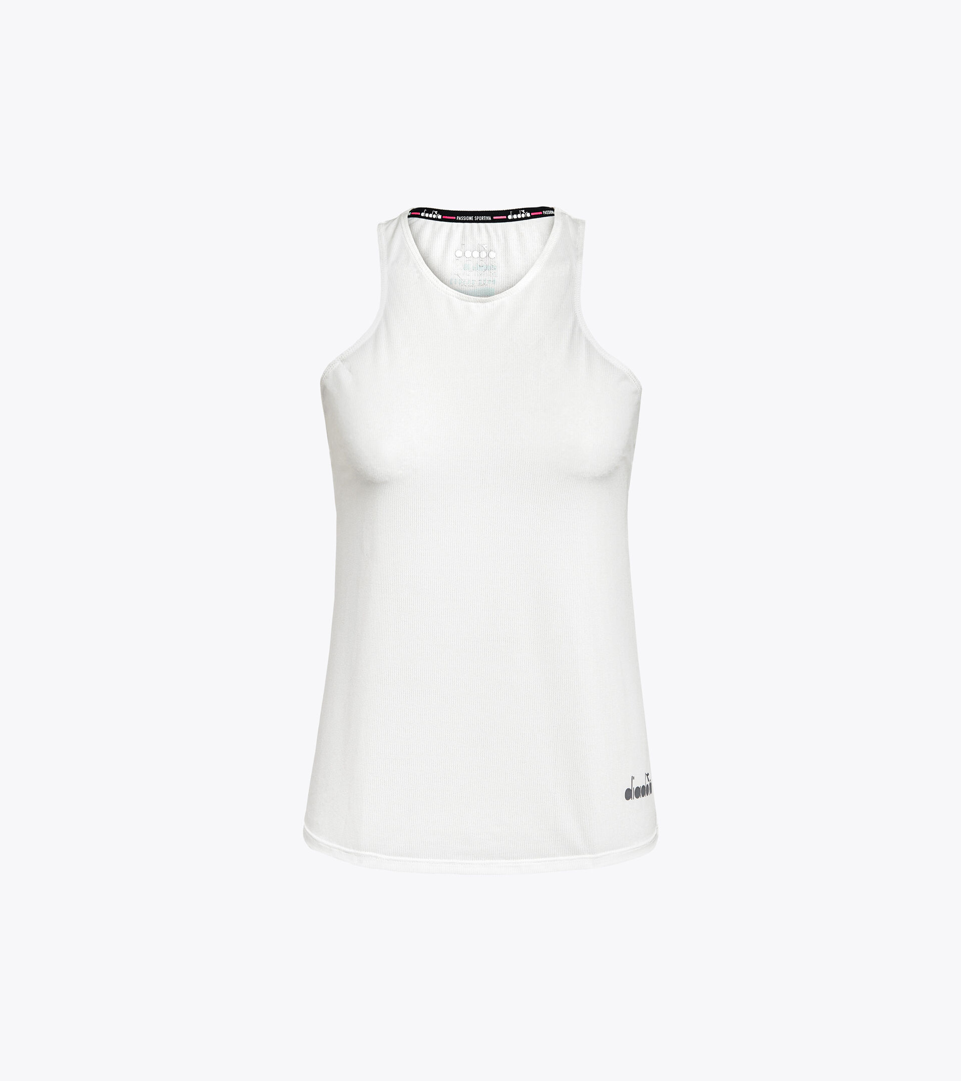 Tanktop zum Laufen - Damen L. SUPER LIGHT TANK BE ONE STRAHLEND WEISSE - Diadora