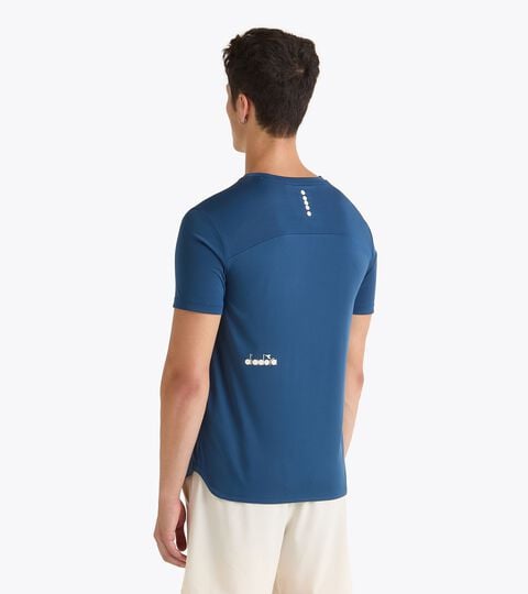 SS T-SHIRT TENNIS, ENSIGN BLUE Tennis t-shirt - Men’s SS T-SHIRT TENNIS ENSIGN BLUE - Diadora
