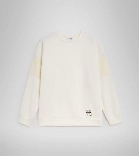 L. SWEATSHIRT CREW URBANITY, BIANCO Felpa girocollo - Donna L. SWEATSHIRT CREW URBANITY BIANCO - Diadora