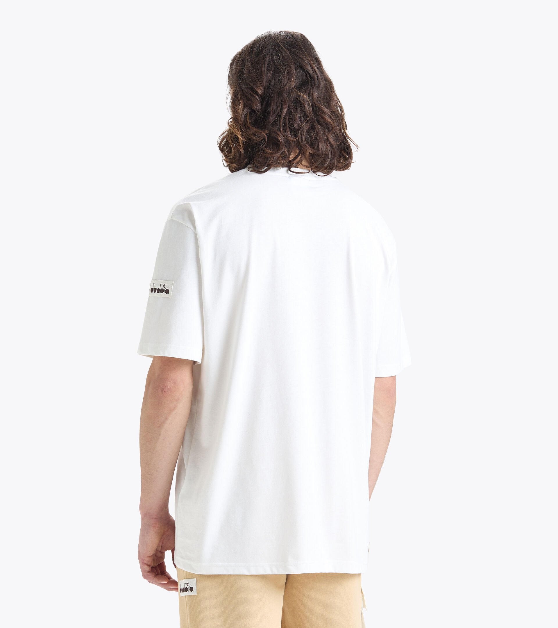 T-shirt- Made in Italy - Homme T-SHIRT SS 2030 LAIT NOIX DE COCO - Diadora